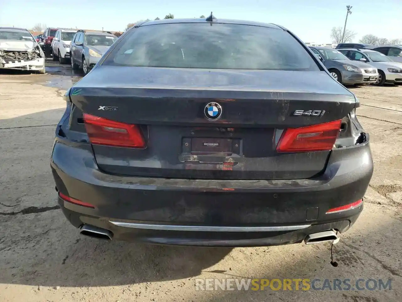 6 Photograph of a damaged car WBAJE7C58KWD55620 BMW 5 SERIES 2019