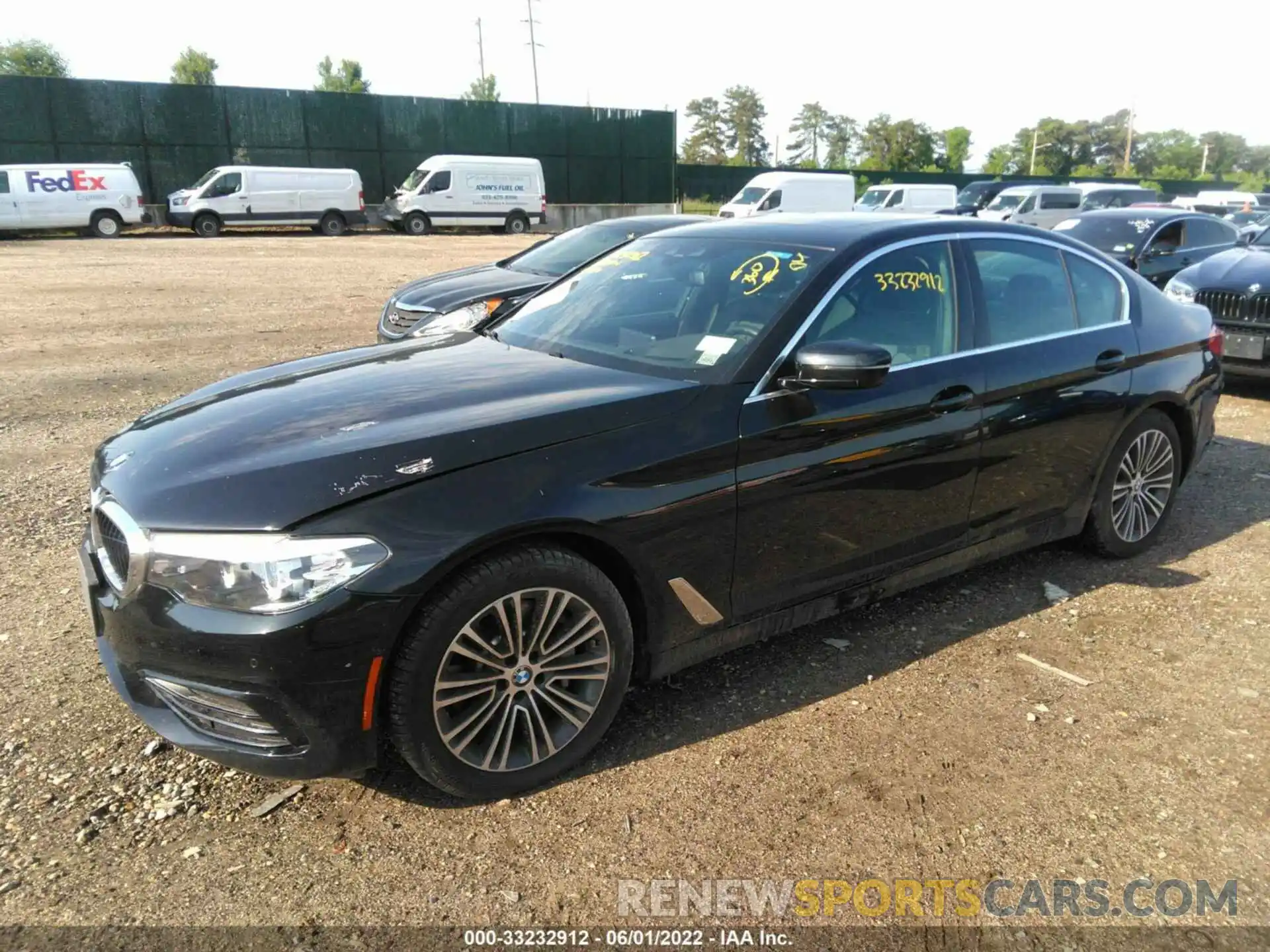 2 Photograph of a damaged car WBAJE7C58KWW20677 BMW 5 SERIES 2019