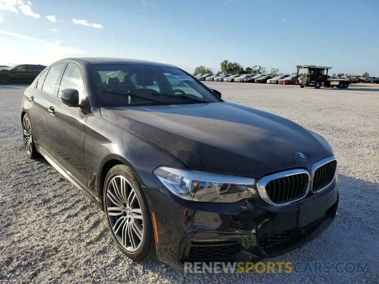 1 Photograph of a damaged car WBAJE7C59KWD53892 BMW 5 SERIES 2019