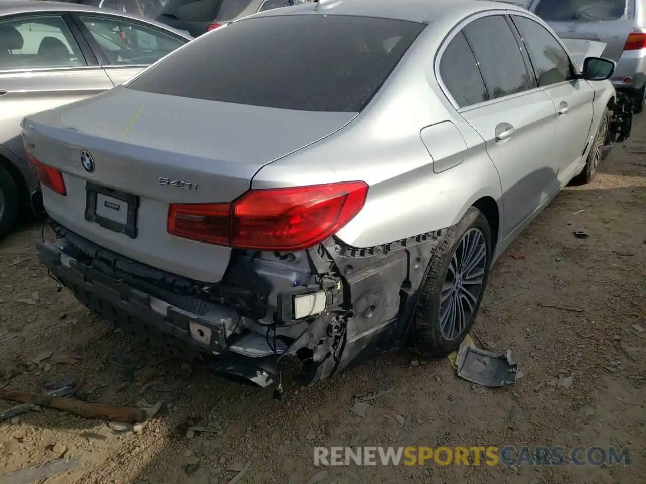 4 Photograph of a damaged car WBAJE7C59KWD53956 BMW 5 SERIES 2019