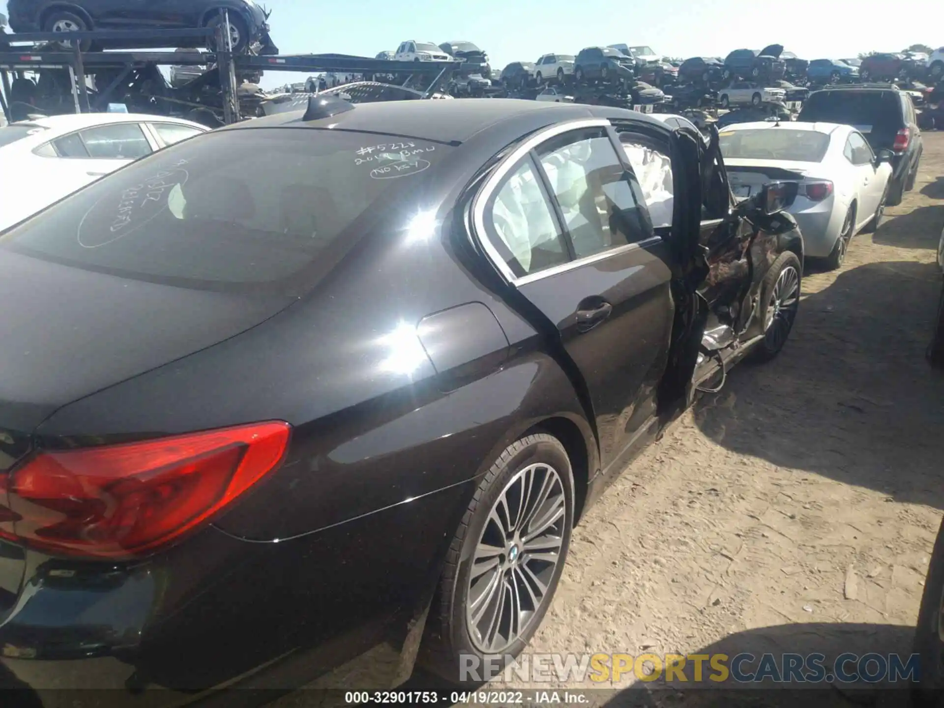 6 Photograph of a damaged car WBAJE7C59KWW15651 BMW 5 SERIES 2019