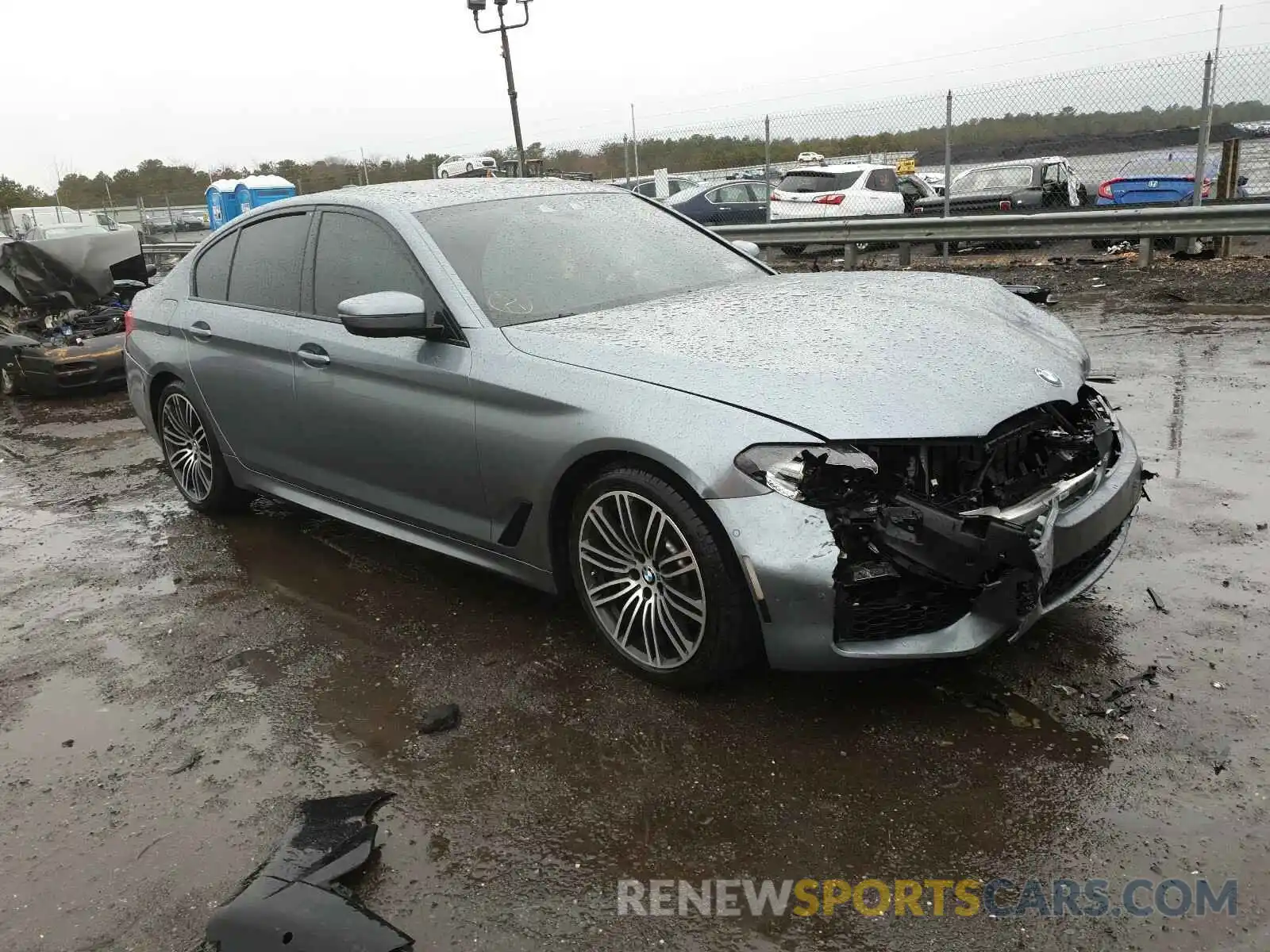 1 Photograph of a damaged car WBAJE7C59KWW17688 BMW 5 SERIES 2019