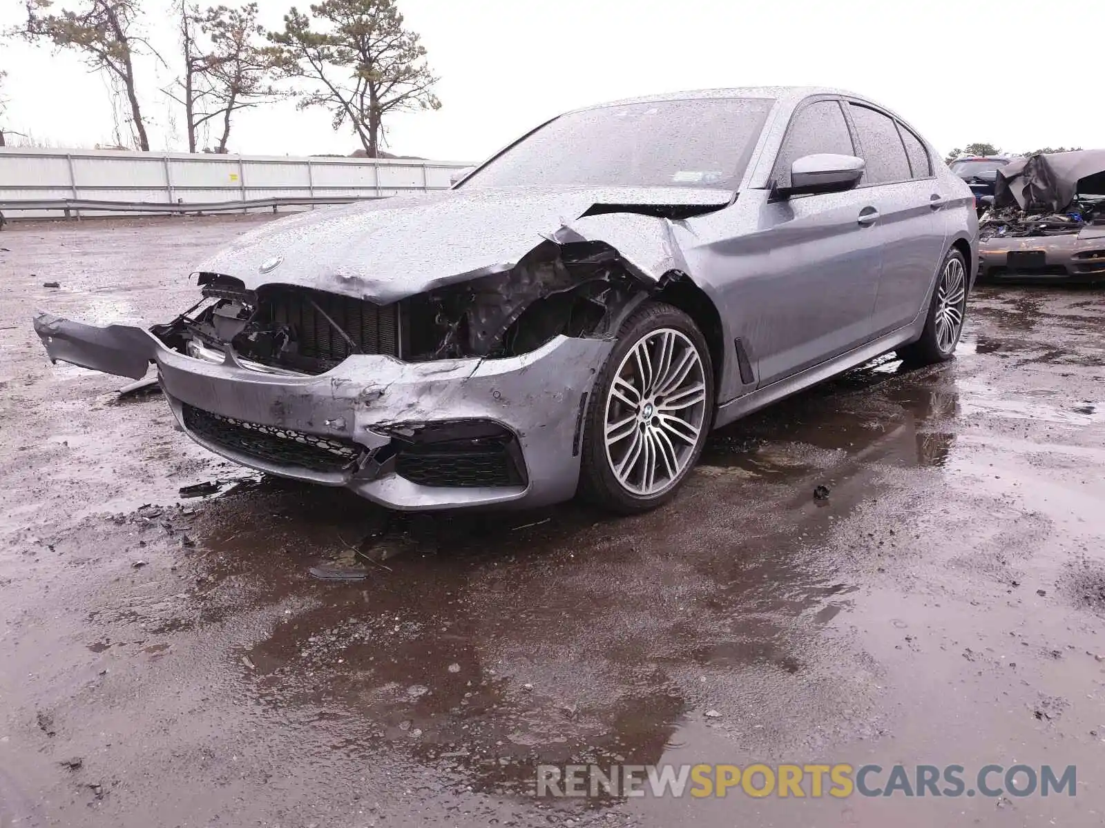 2 Photograph of a damaged car WBAJE7C59KWW17688 BMW 5 SERIES 2019