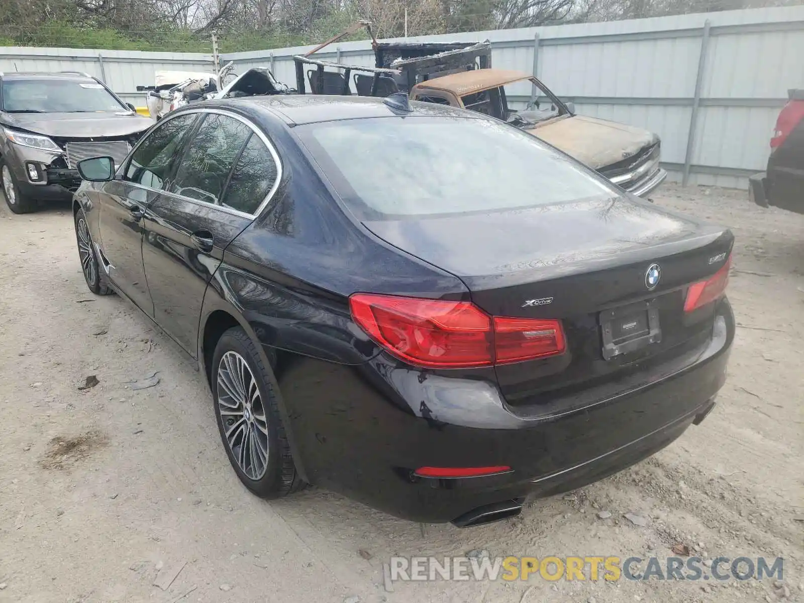 3 Photograph of a damaged car WBAJE7C59KWW17996 BMW 5 SERIES 2019