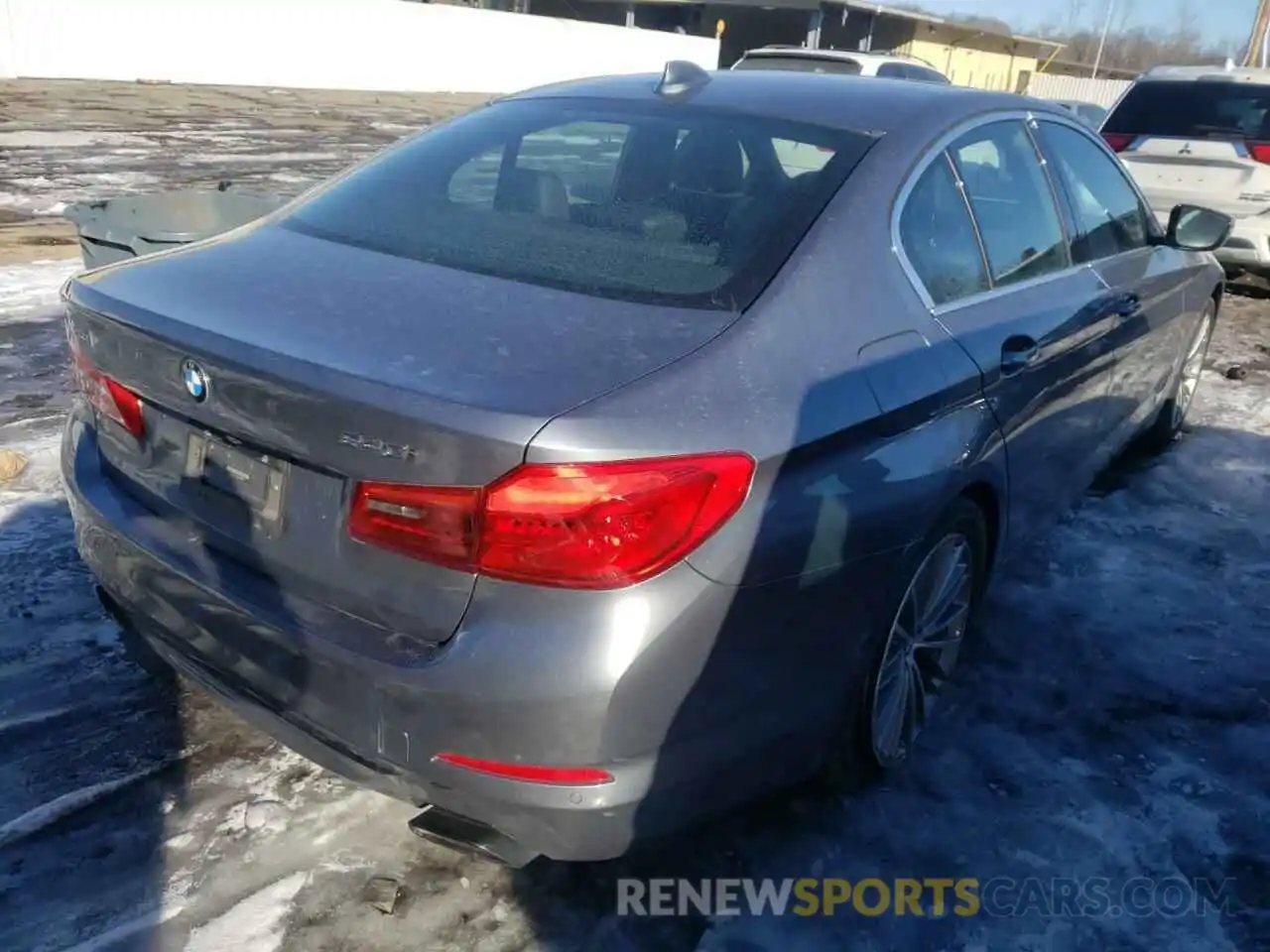 4 Photograph of a damaged car WBAJE7C5XKG892903 BMW 5 SERIES 2019