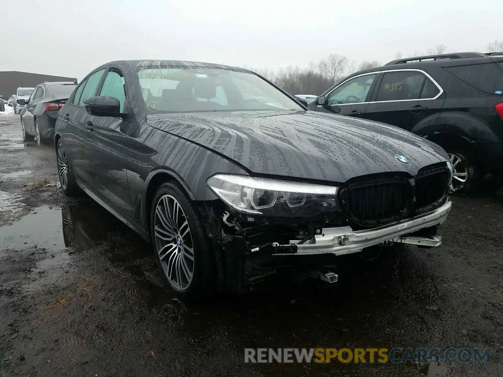 1 Photograph of a damaged car WBAJE7C5XKWW06344 BMW 5 SERIES 2019