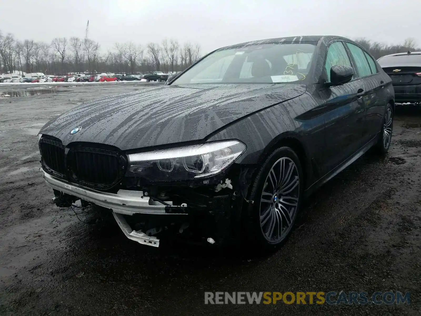 2 Photograph of a damaged car WBAJE7C5XKWW06344 BMW 5 SERIES 2019