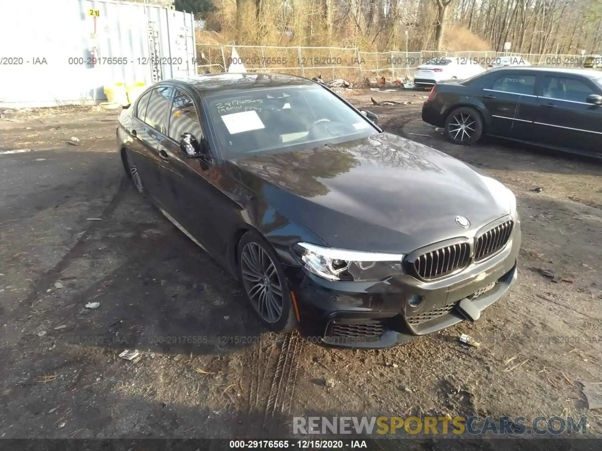 1 Photograph of a damaged car WBAJE7C5XKWW12791 BMW 5 SERIES 2019