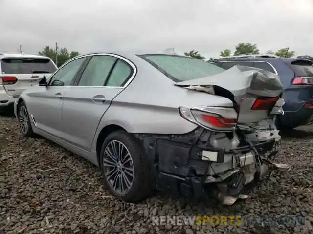 3 Photograph of a damaged car WBAJE7C5XKWW17022 BMW 5 SERIES 2019