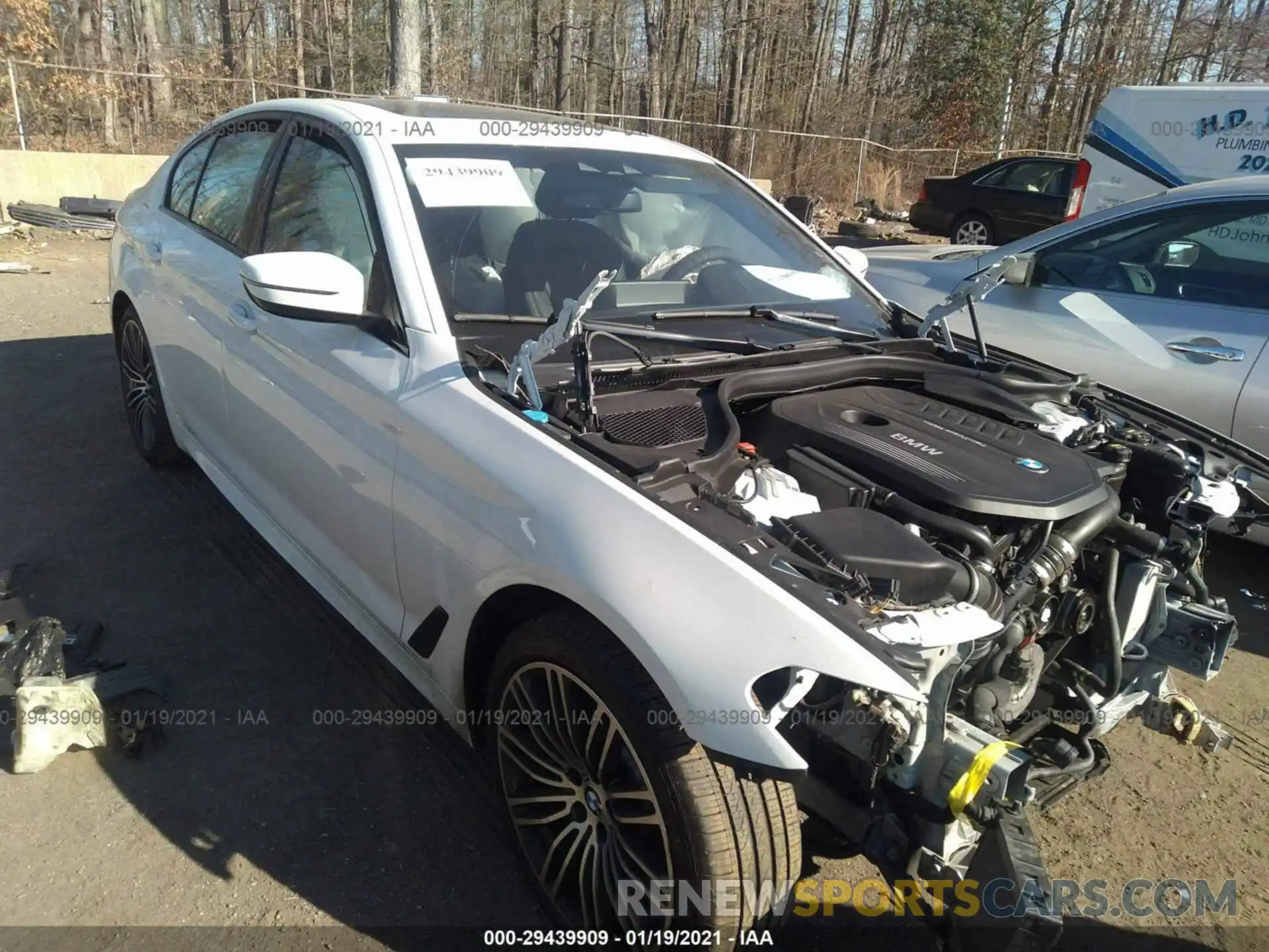 1 Photograph of a damaged car WBAJE7C5XKWW19241 BMW 5 SERIES 2019