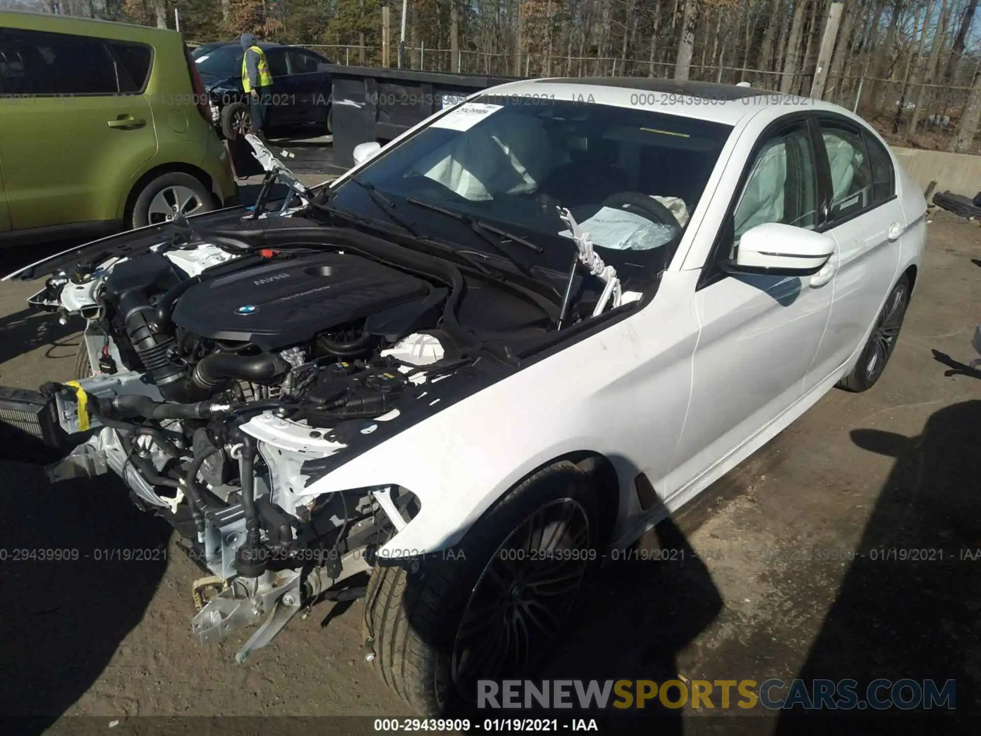 2 Photograph of a damaged car WBAJE7C5XKWW19241 BMW 5 SERIES 2019