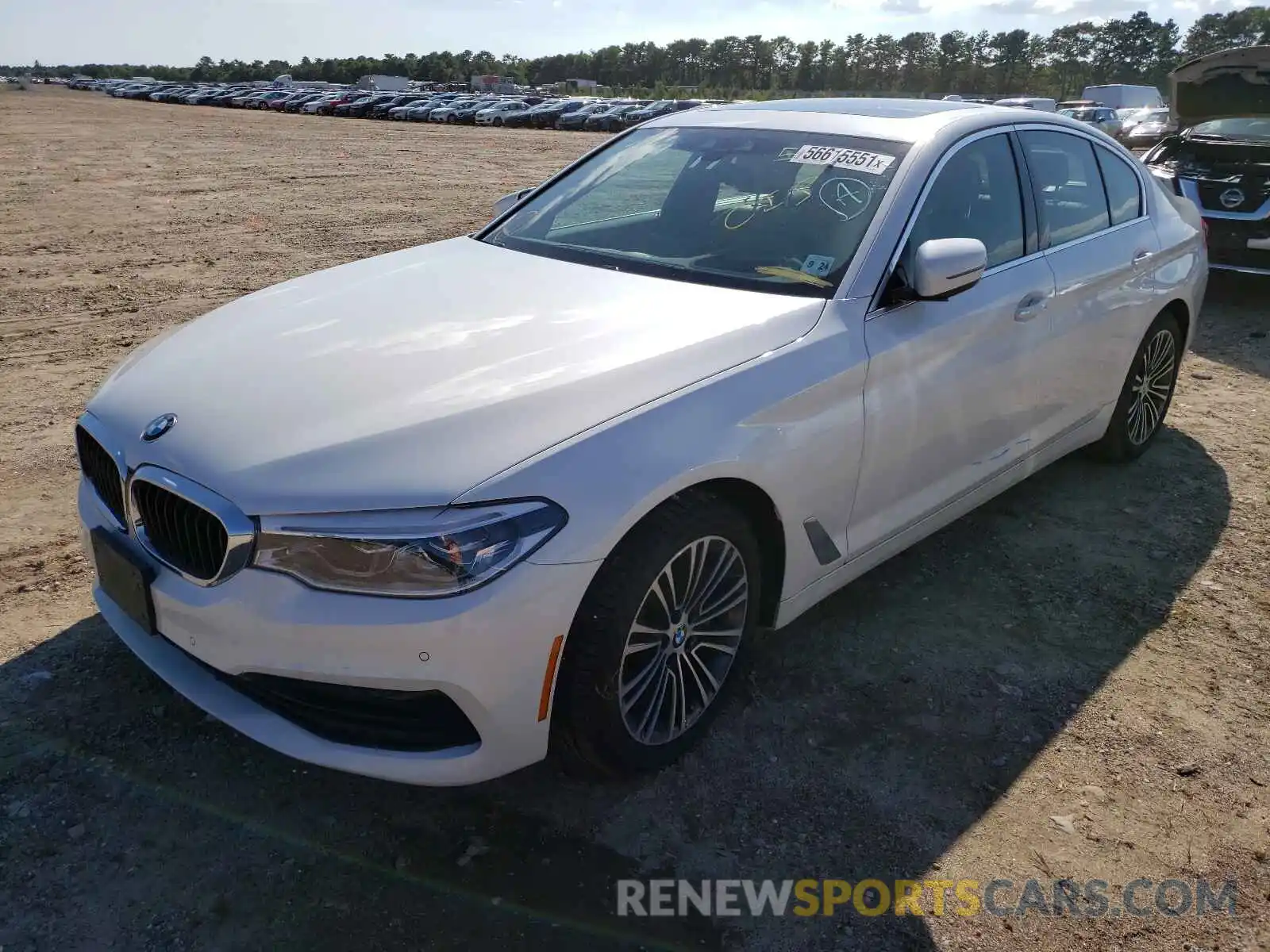 2 Photograph of a damaged car WBAJE7C5XKWW25993 BMW 5 SERIES 2019