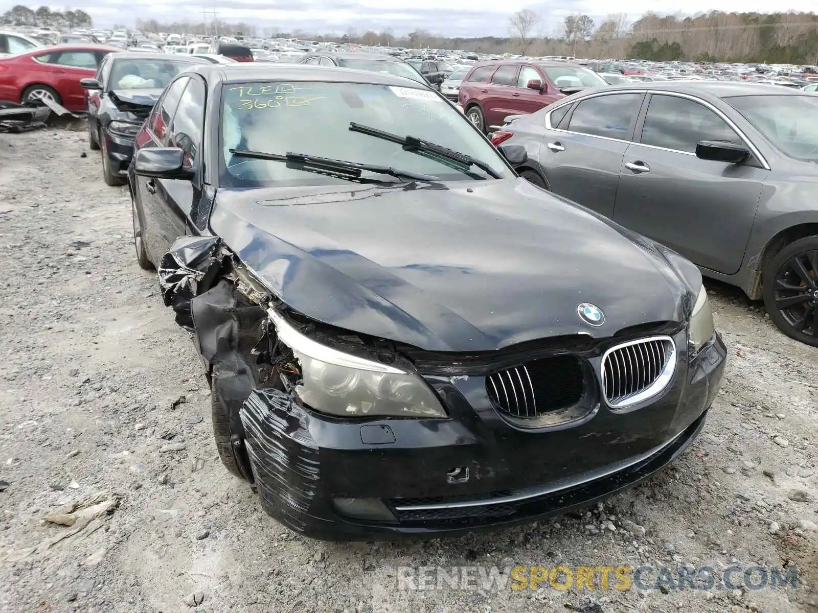 1 Photograph of a damaged car WBANW13599C160372 BMW 5 SERIES 2019