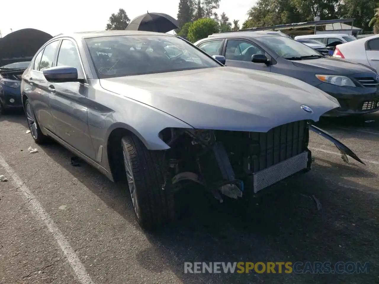 1 Photograph of a damaged car WBAJA9C05LCD08706 BMW 5 SERIES 2020