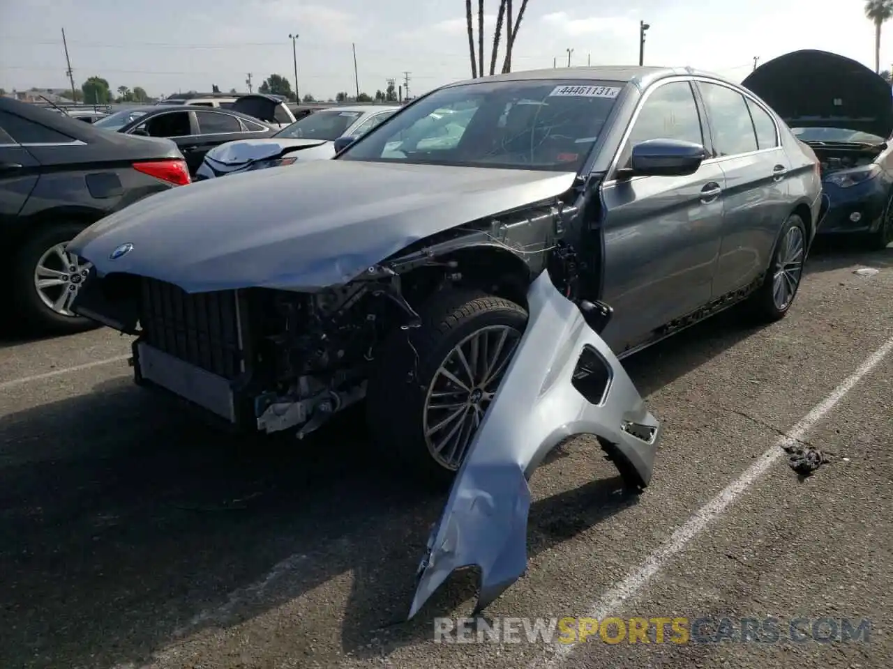 2 Photograph of a damaged car WBAJA9C05LCD08706 BMW 5 SERIES 2020