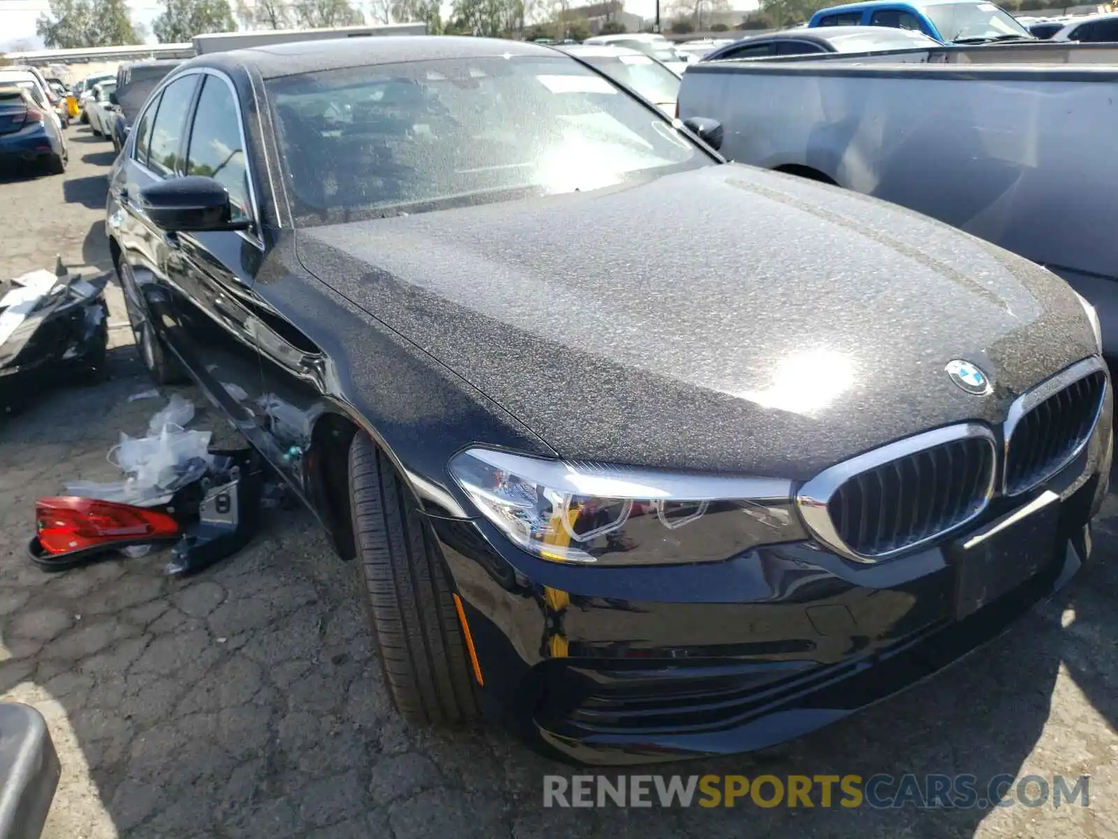 1 Фотография поврежденного автомобиля WBAJA9C05LCD35064 BMW 5 SERIES 2020