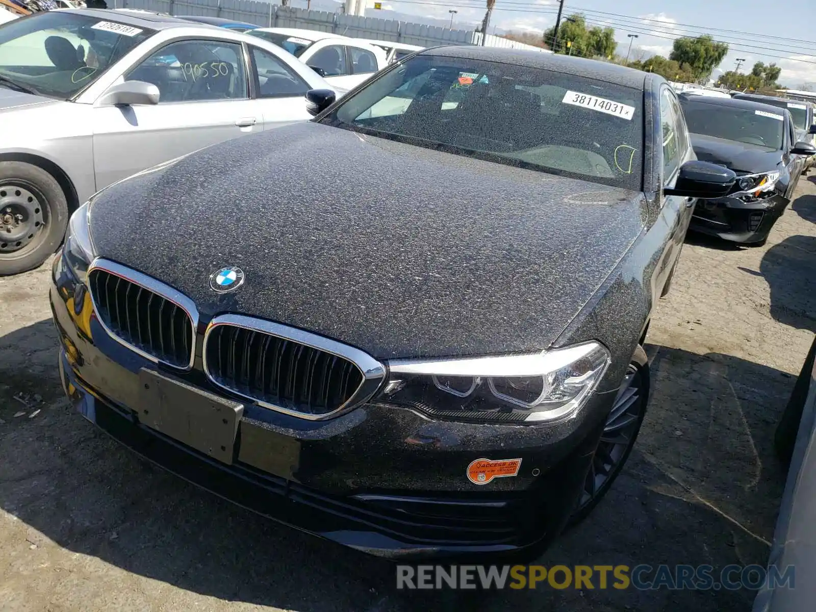 2 Photograph of a damaged car WBAJA9C05LCD35064 BMW 5 SERIES 2020