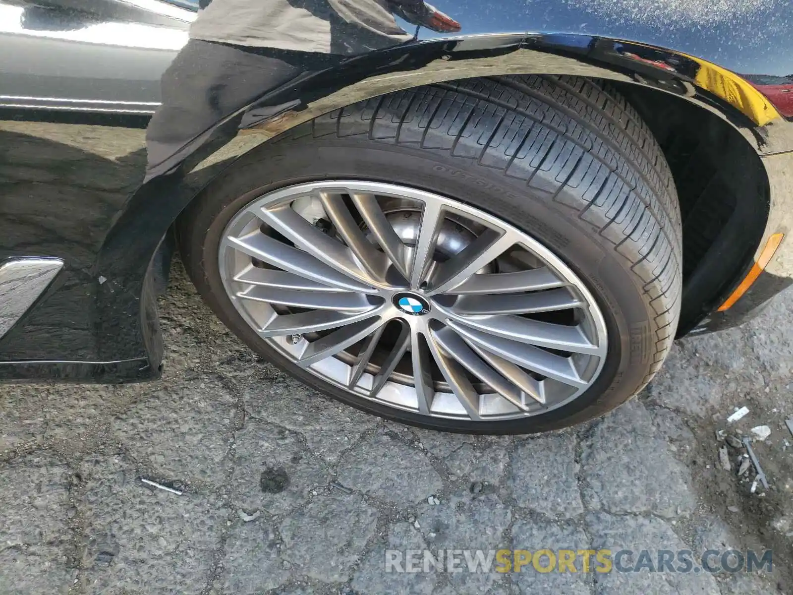 9 Фотография поврежденного автомобиля WBAJA9C05LCD35064 BMW 5 SERIES 2020
