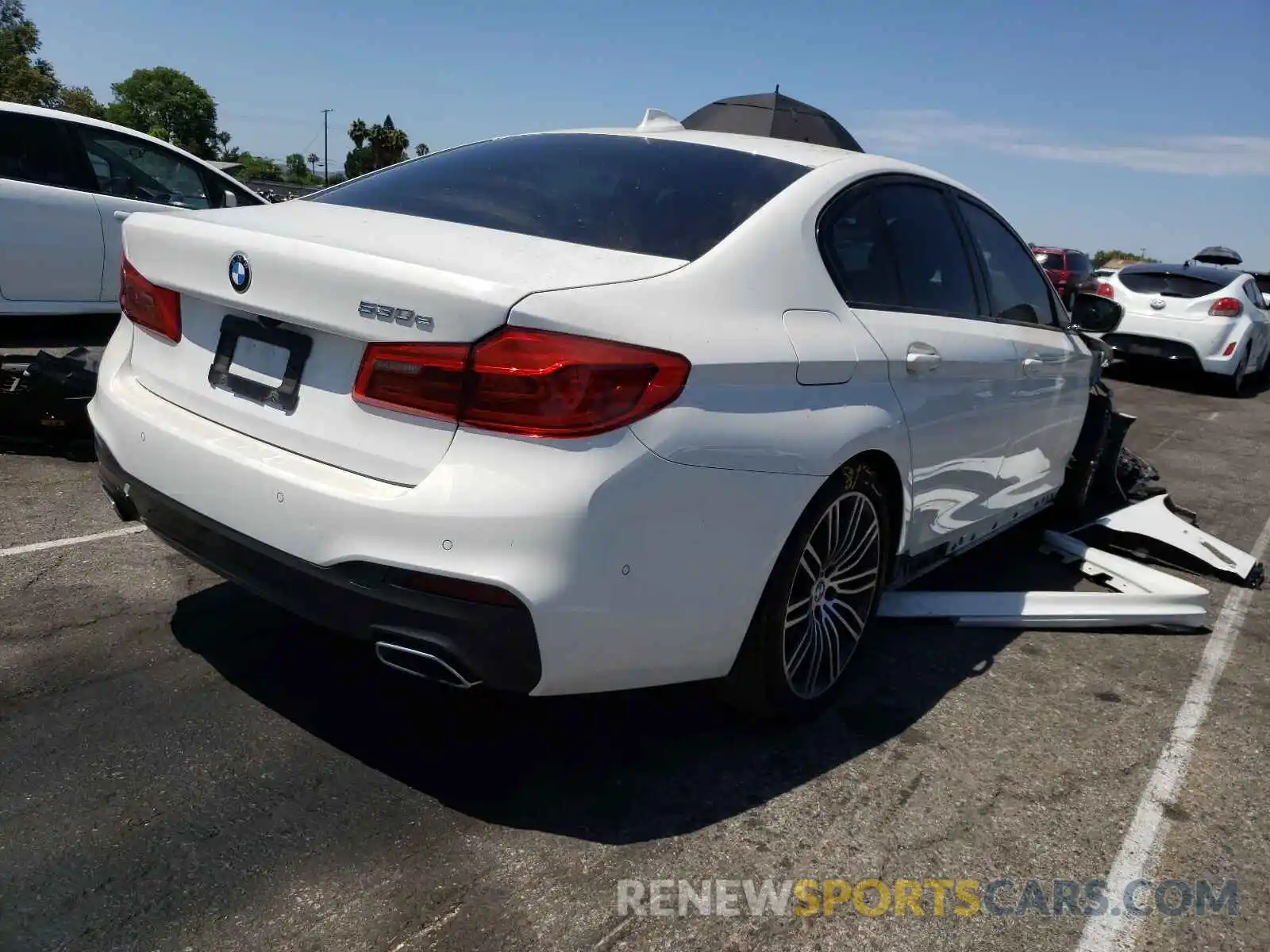 4 Photograph of a damaged car WBAJA9C08LCD08974 BMW 5 SERIES 2020