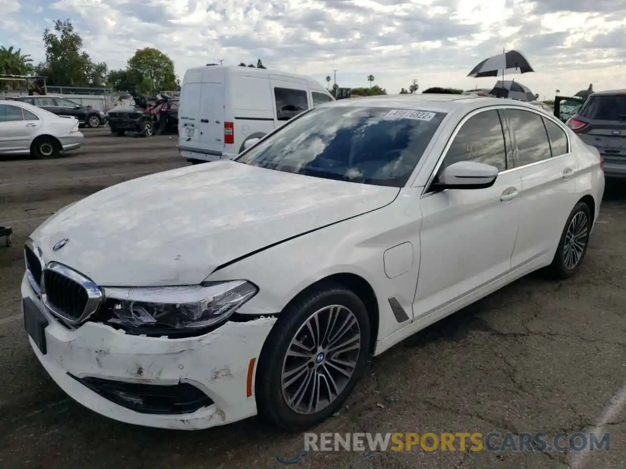 2 Photograph of a damaged car WBAJA9C09LCE19047 BMW 5 SERIES 2020