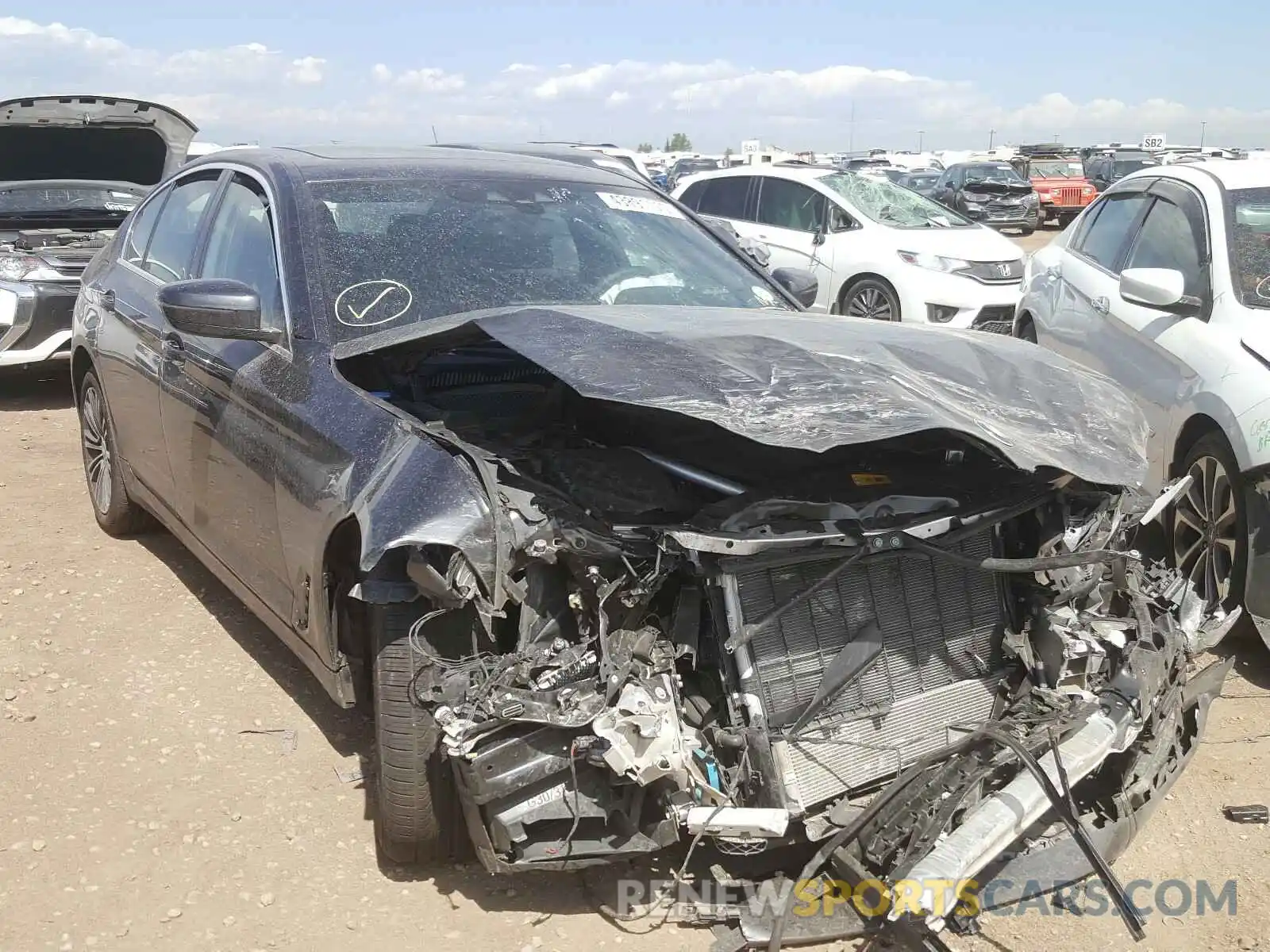 1 Photograph of a damaged car WBAJB1C06LCD09913 BMW 5 SERIES 2020