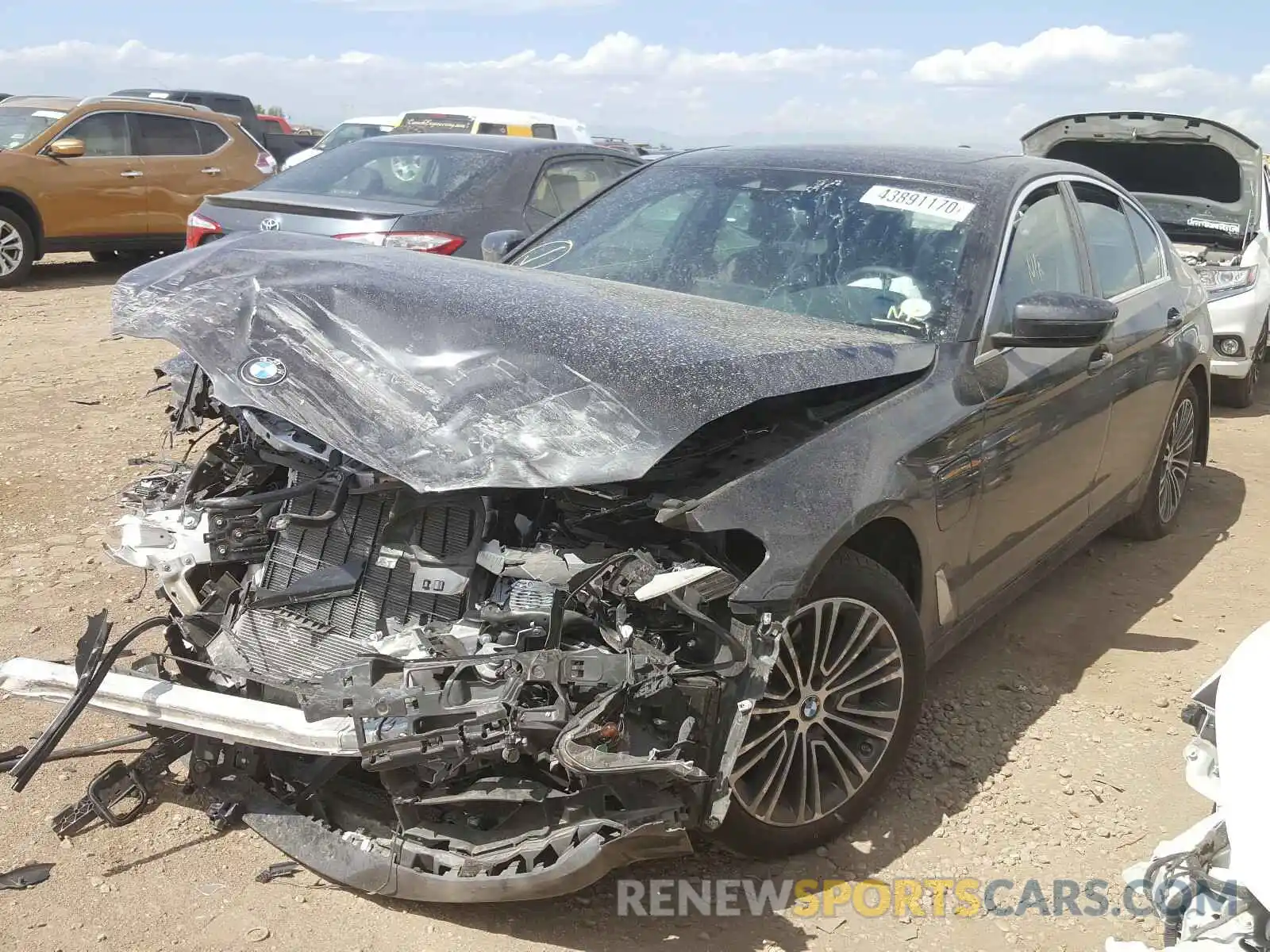 2 Photograph of a damaged car WBAJB1C06LCD09913 BMW 5 SERIES 2020