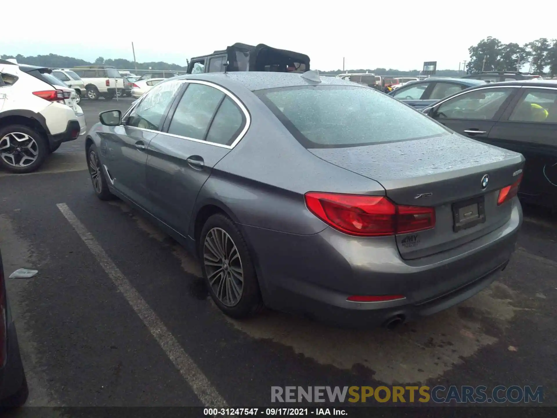 3 Photograph of a damaged car WBAJB1C06LCE06691 BMW 5 SERIES 2020