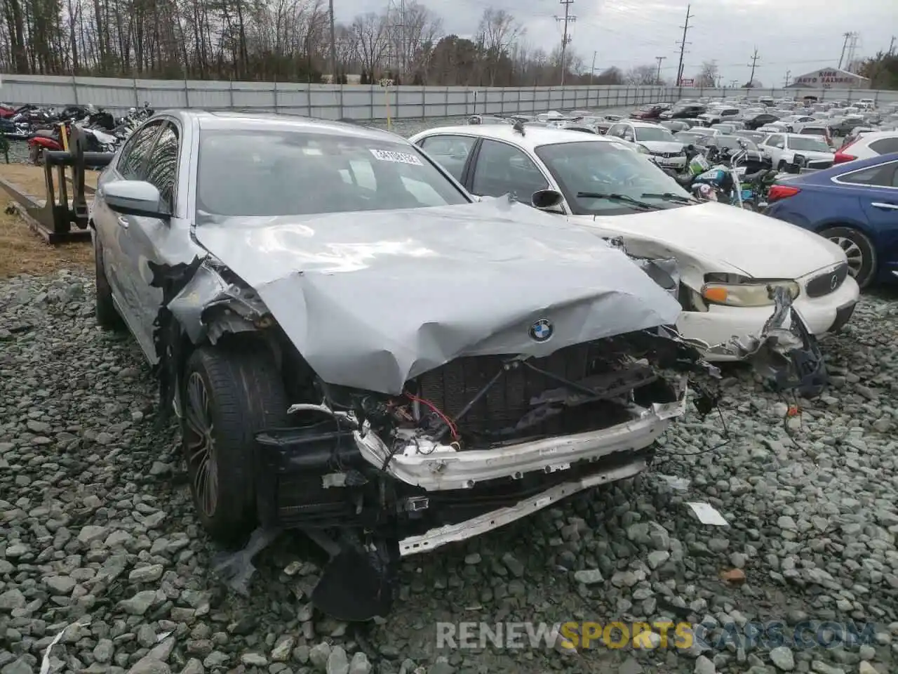 1 Photograph of a damaged car WBAJR3C00LCD07064 BMW 5 SERIES 2020