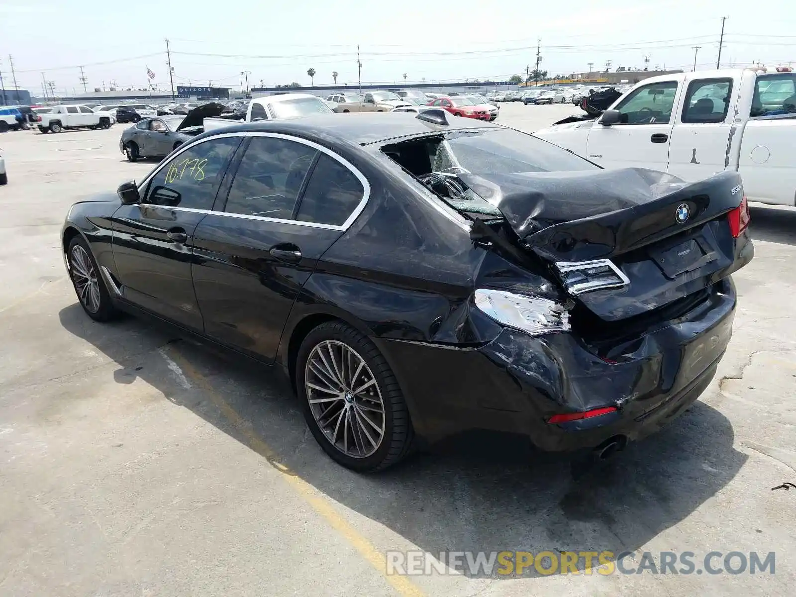 3 Photograph of a damaged car WBAJR3C00LCD58614 BMW 5 SERIES 2020