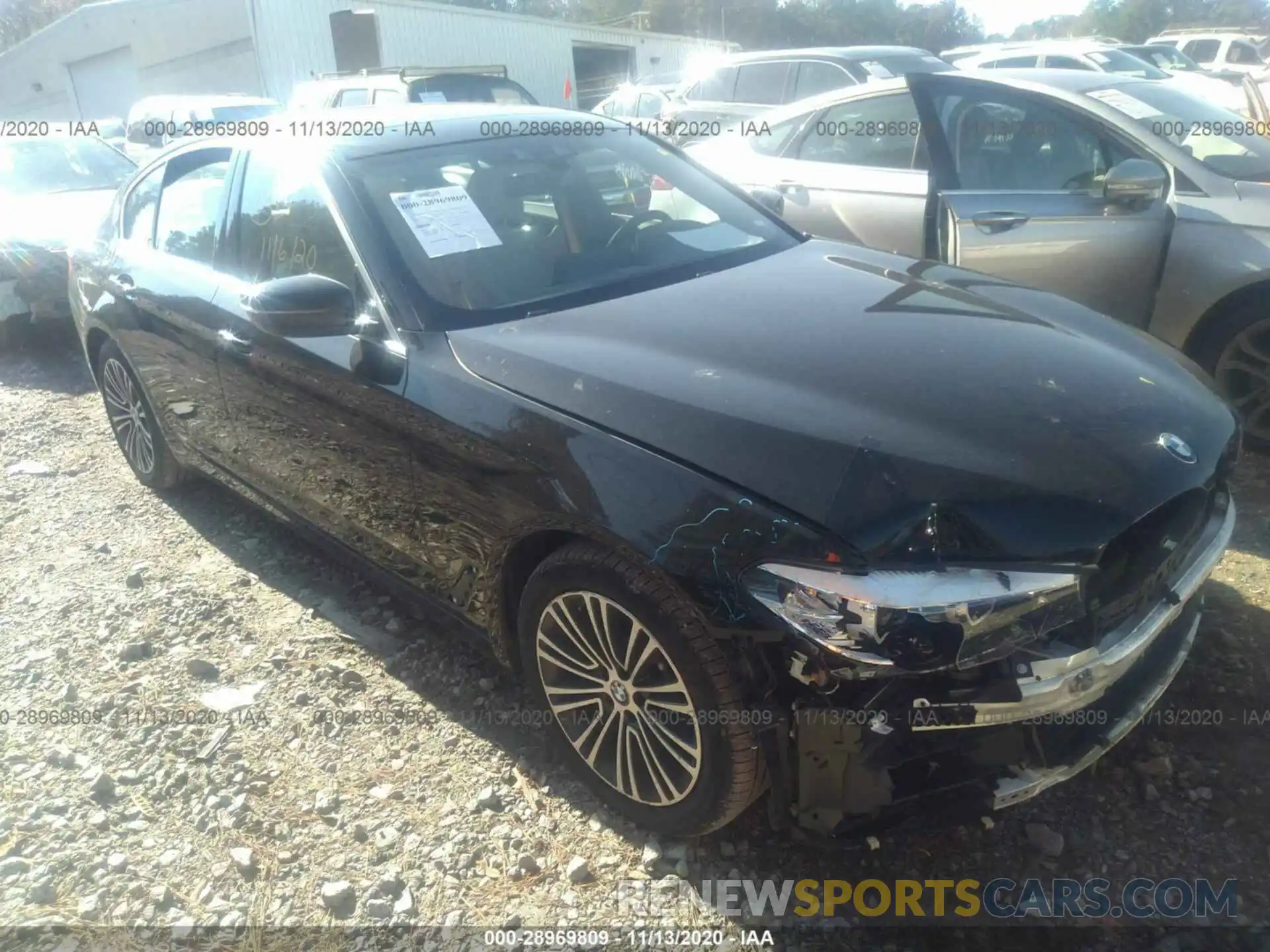 1 Photograph of a damaged car WBAJR3C00LWW58987 BMW 5 SERIES 2020