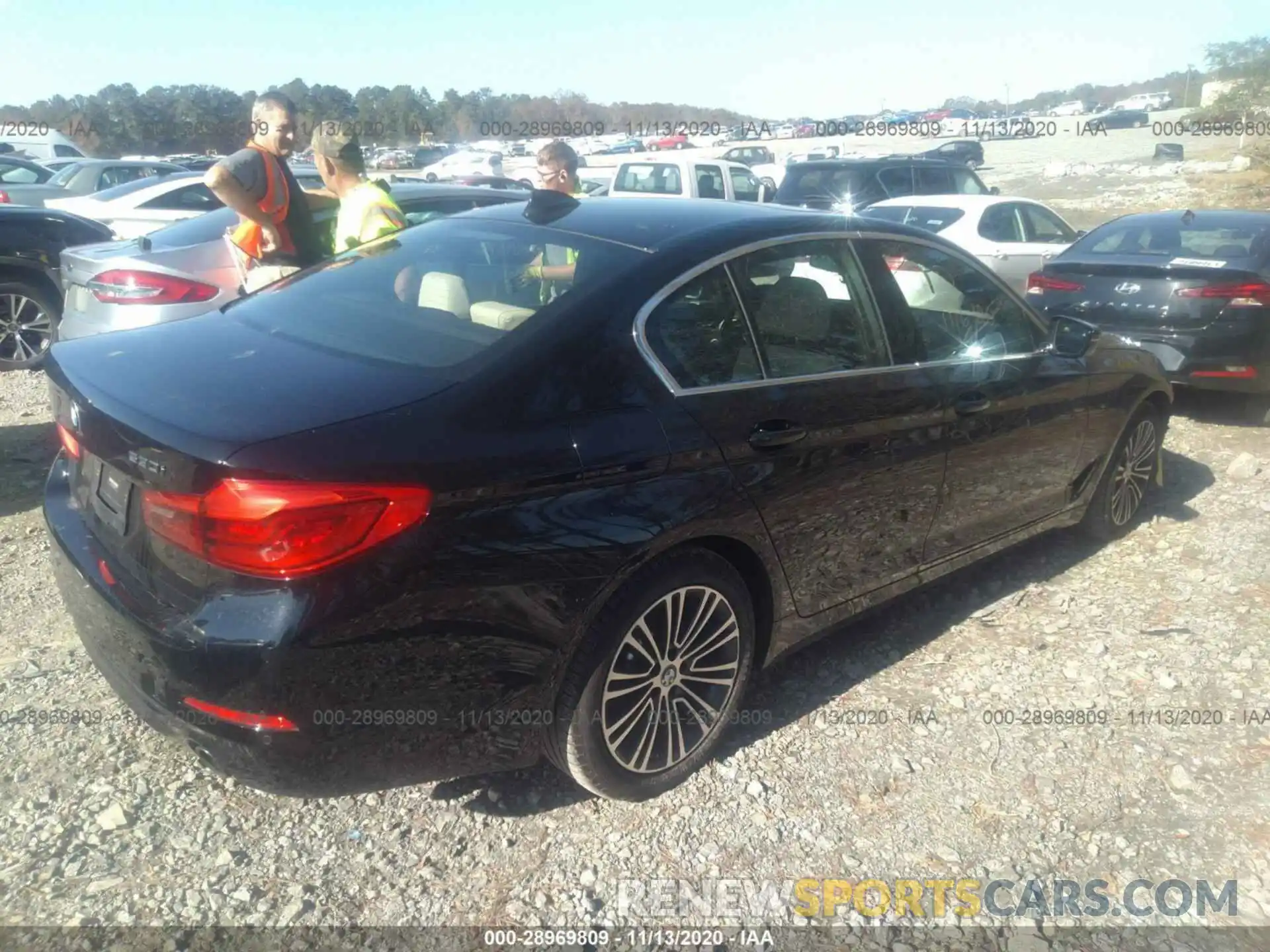 4 Photograph of a damaged car WBAJR3C00LWW58987 BMW 5 SERIES 2020