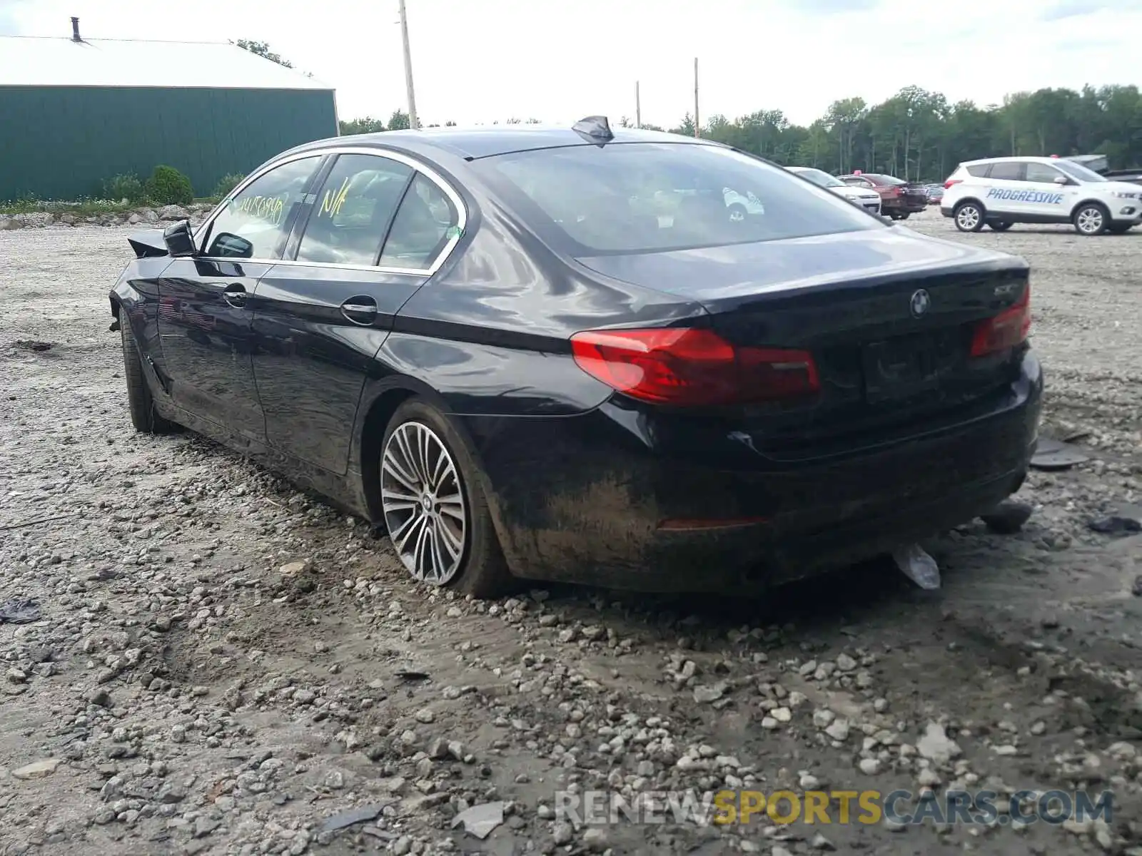 3 Photograph of a damaged car WBAJR3C00LWW64112 BMW 5 SERIES 2020