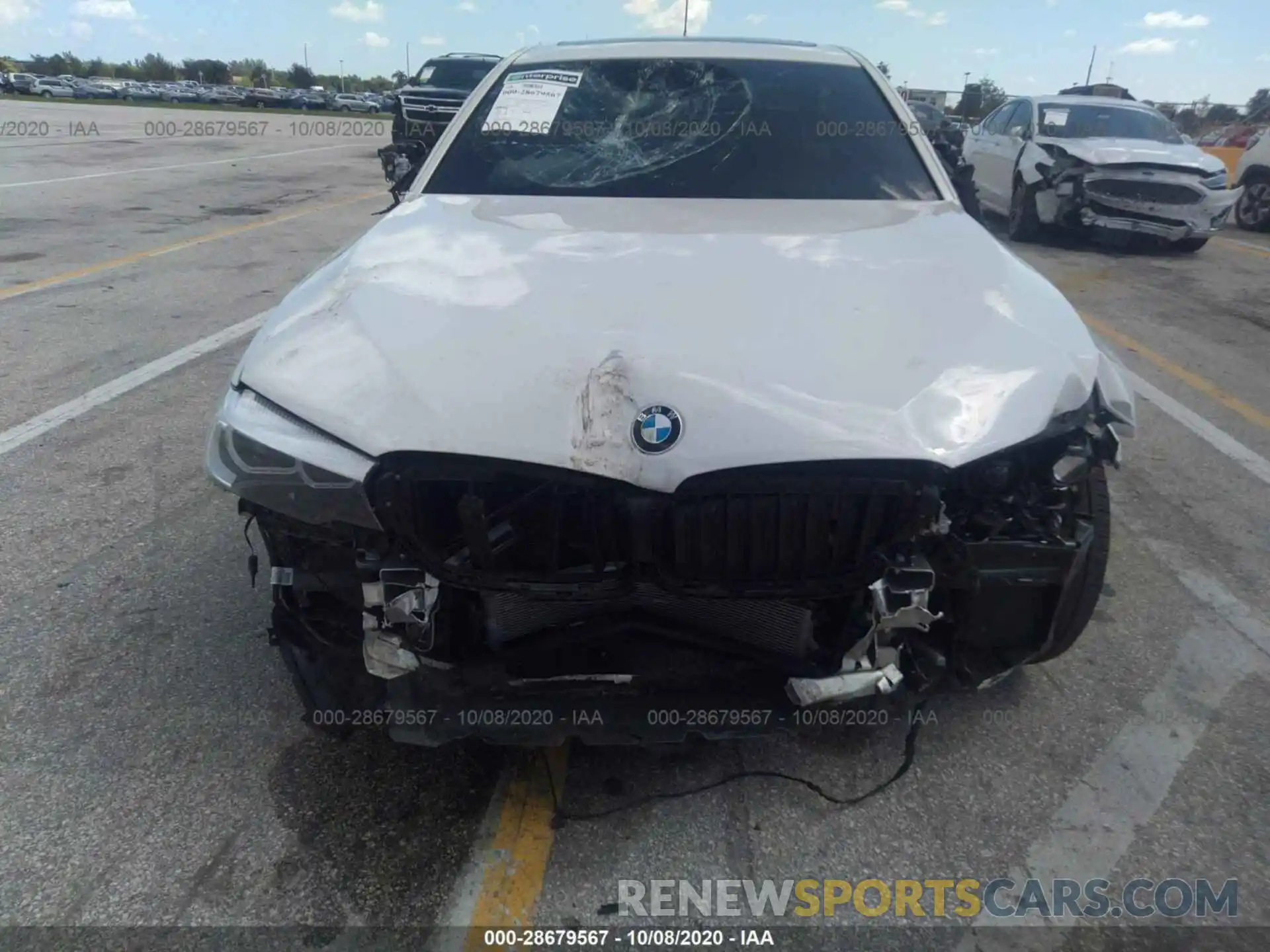 6 Photograph of a damaged car WBAJR3C01LCD05694 BMW 5 SERIES 2020