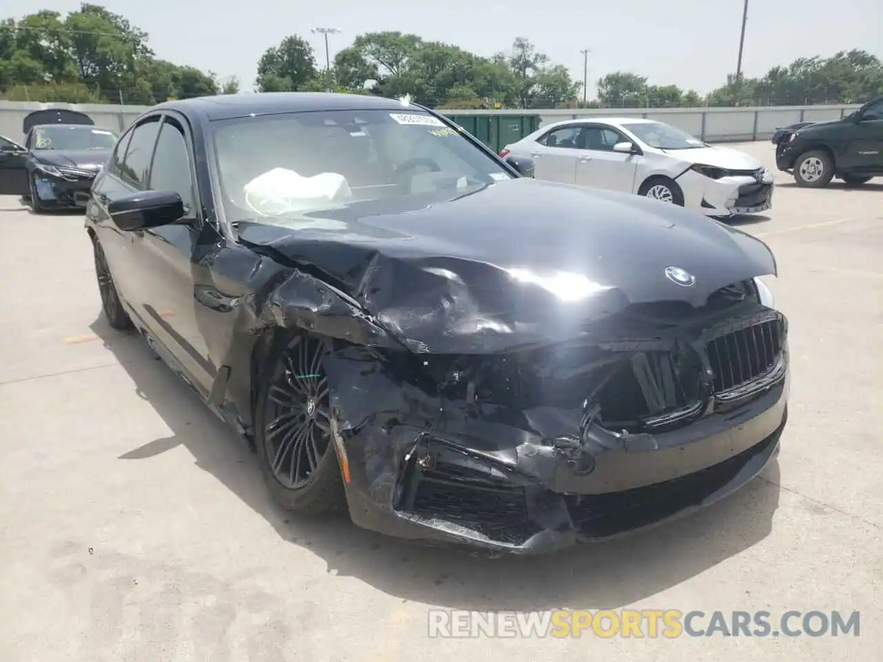 1 Photograph of a damaged car WBAJR3C01LWW68377 BMW 5 SERIES 2020