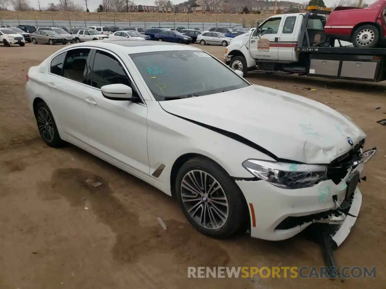 1 Photograph of a damaged car WBAJR3C02LWW63303 BMW 5 SERIES 2020