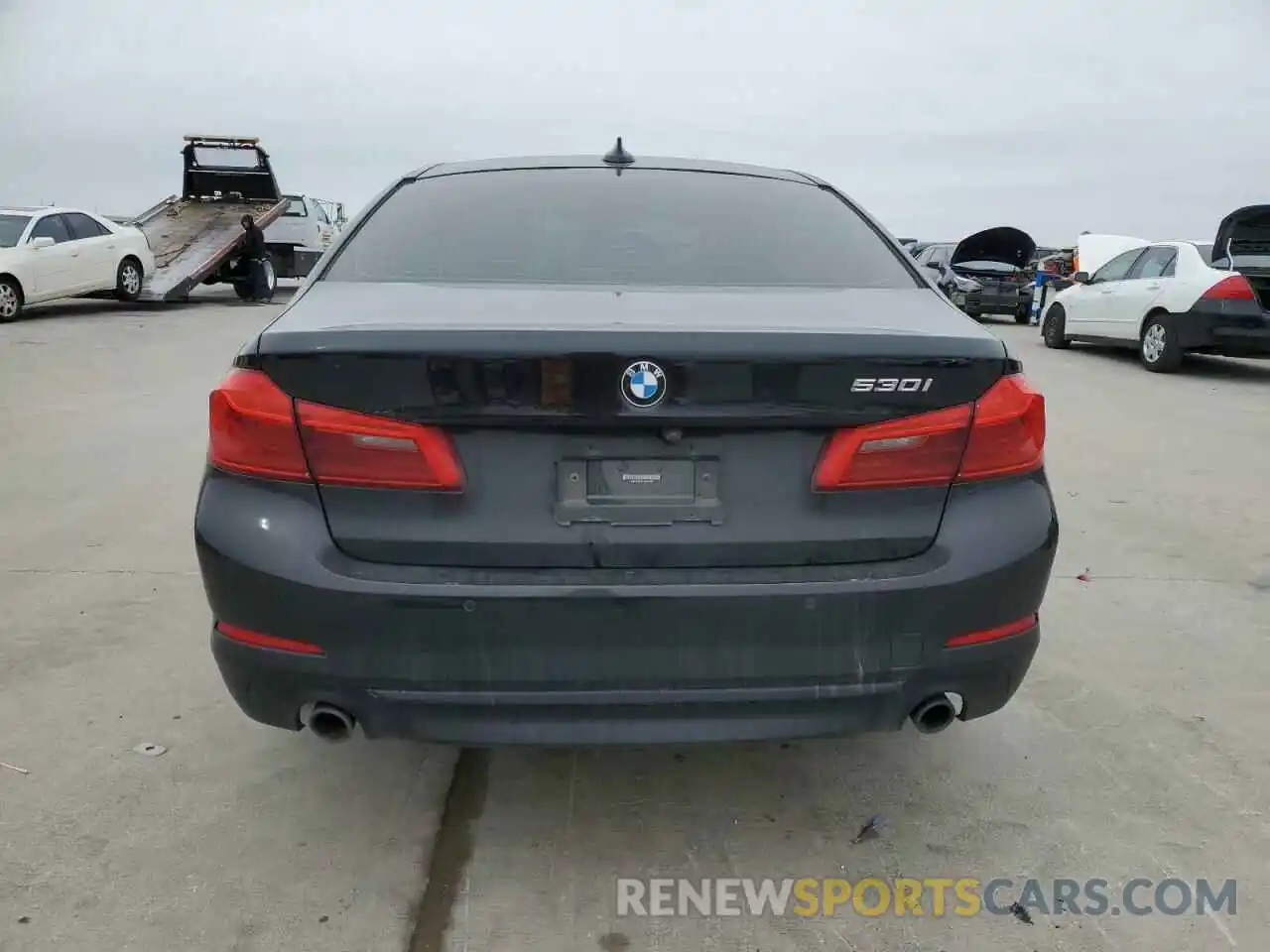 6 Фотография поврежденного автомобиля WBAJR3C02LWW68498 BMW 5 SERIES 2020