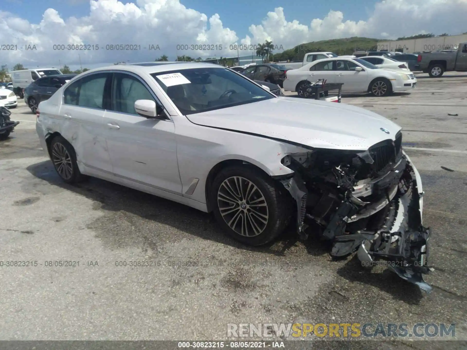 1 Photograph of a damaged car WBAJR3C03LCD03123 BMW 5 SERIES 2020