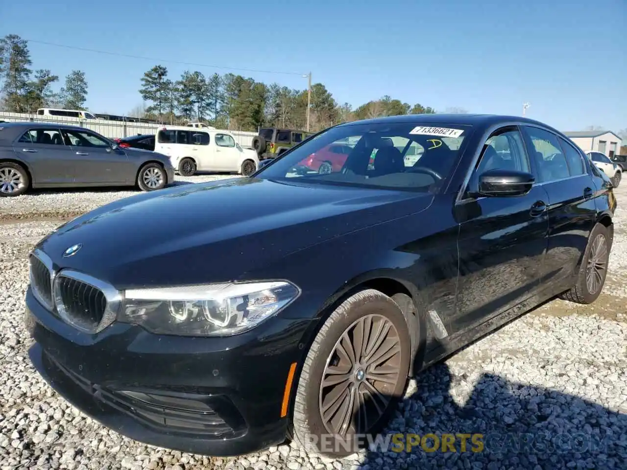 2 Photograph of a damaged car WBAJR3C03LCD67484 BMW 5 SERIES 2020