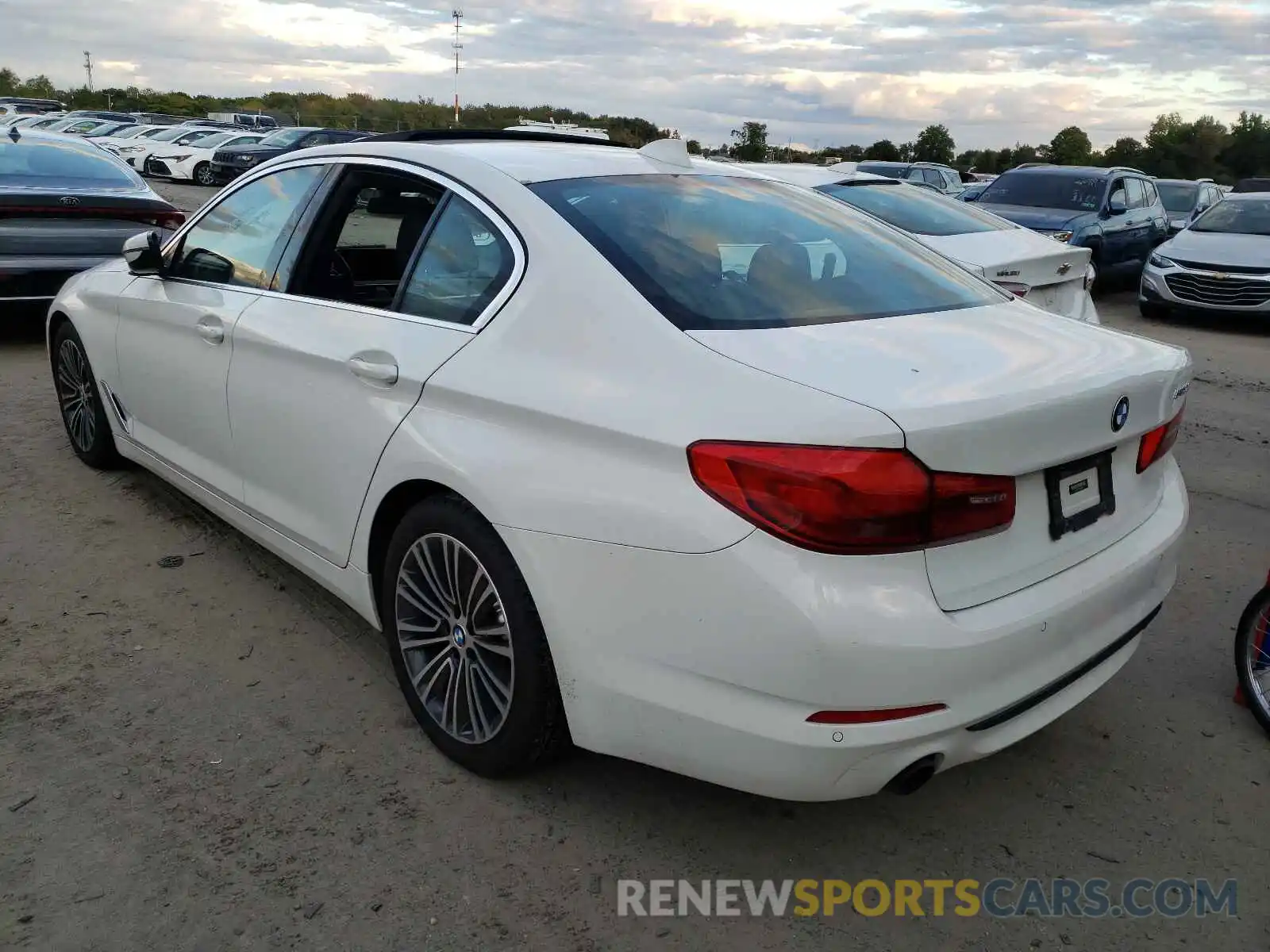 3 Photograph of a damaged car WBAJR3C03LWW64430 BMW 5 SERIES 2020