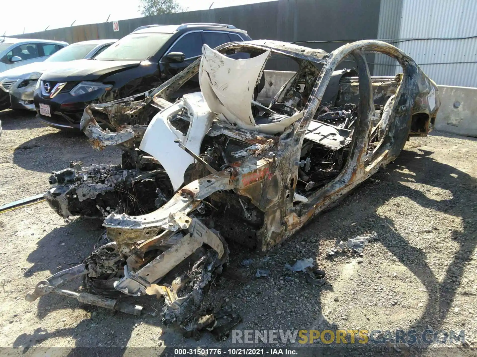 2 Photograph of a damaged car WBAJR3C03LWW70518 BMW 5 SERIES 2020