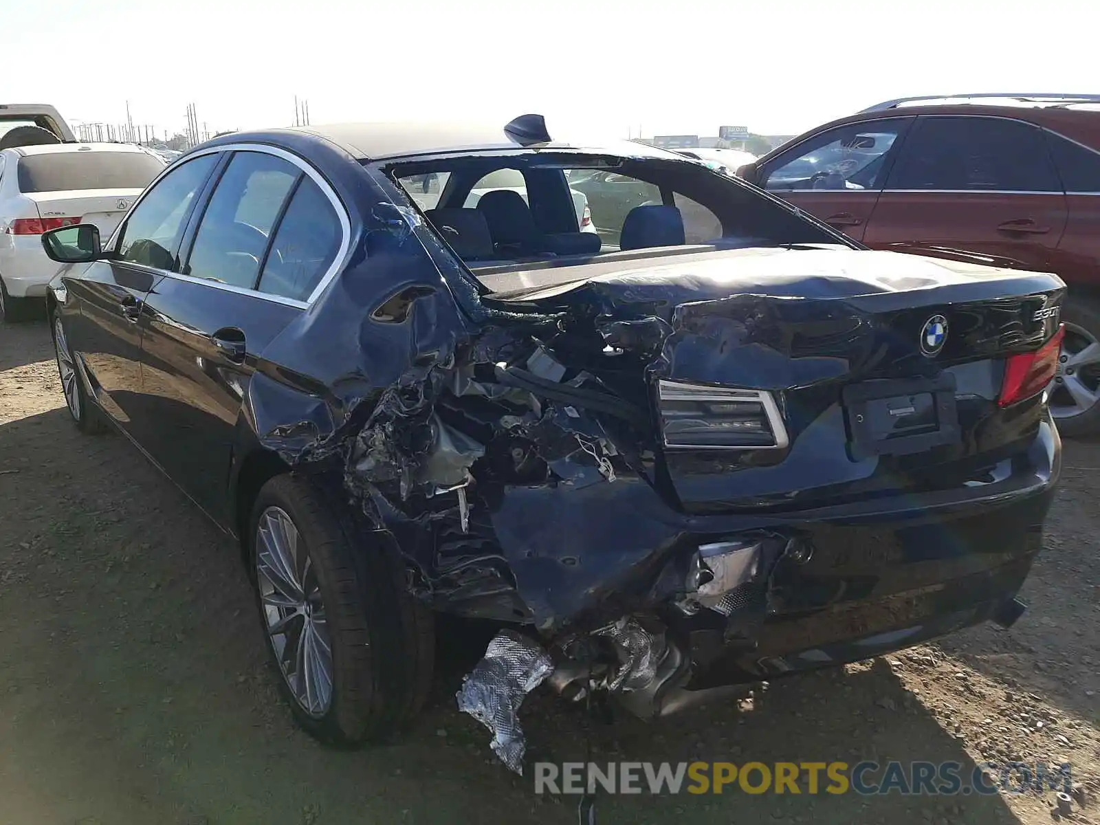 3 Photograph of a damaged car WBAJR3C03LWW75993 BMW 5 SERIES 2020