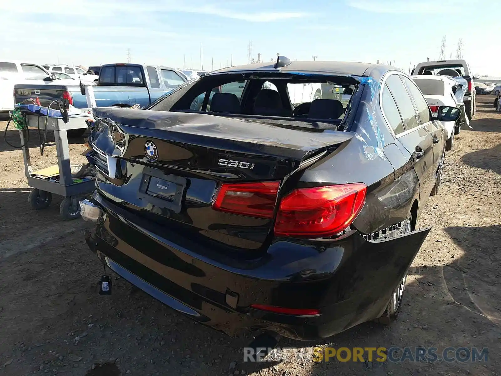 4 Photograph of a damaged car WBAJR3C03LWW75993 BMW 5 SERIES 2020