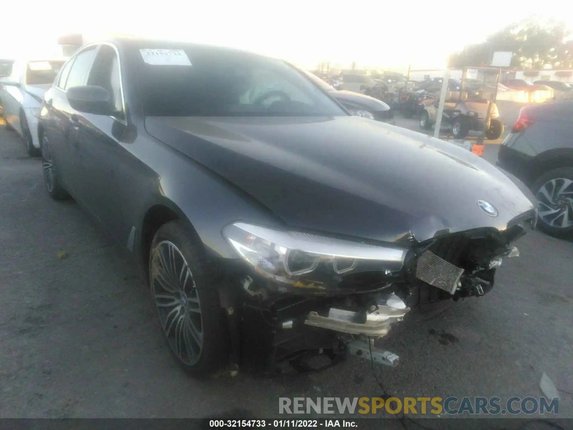 1 Photograph of a damaged car WBAJR3C03LWW77159 BMW 5 SERIES 2020