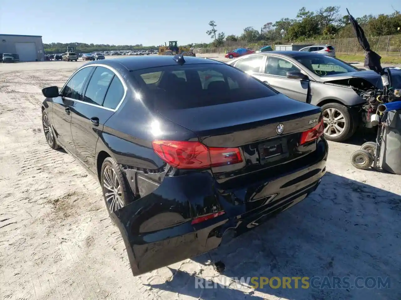 3 Photograph of a damaged car WBAJR3C03LWW83186 BMW 5 SERIES 2020