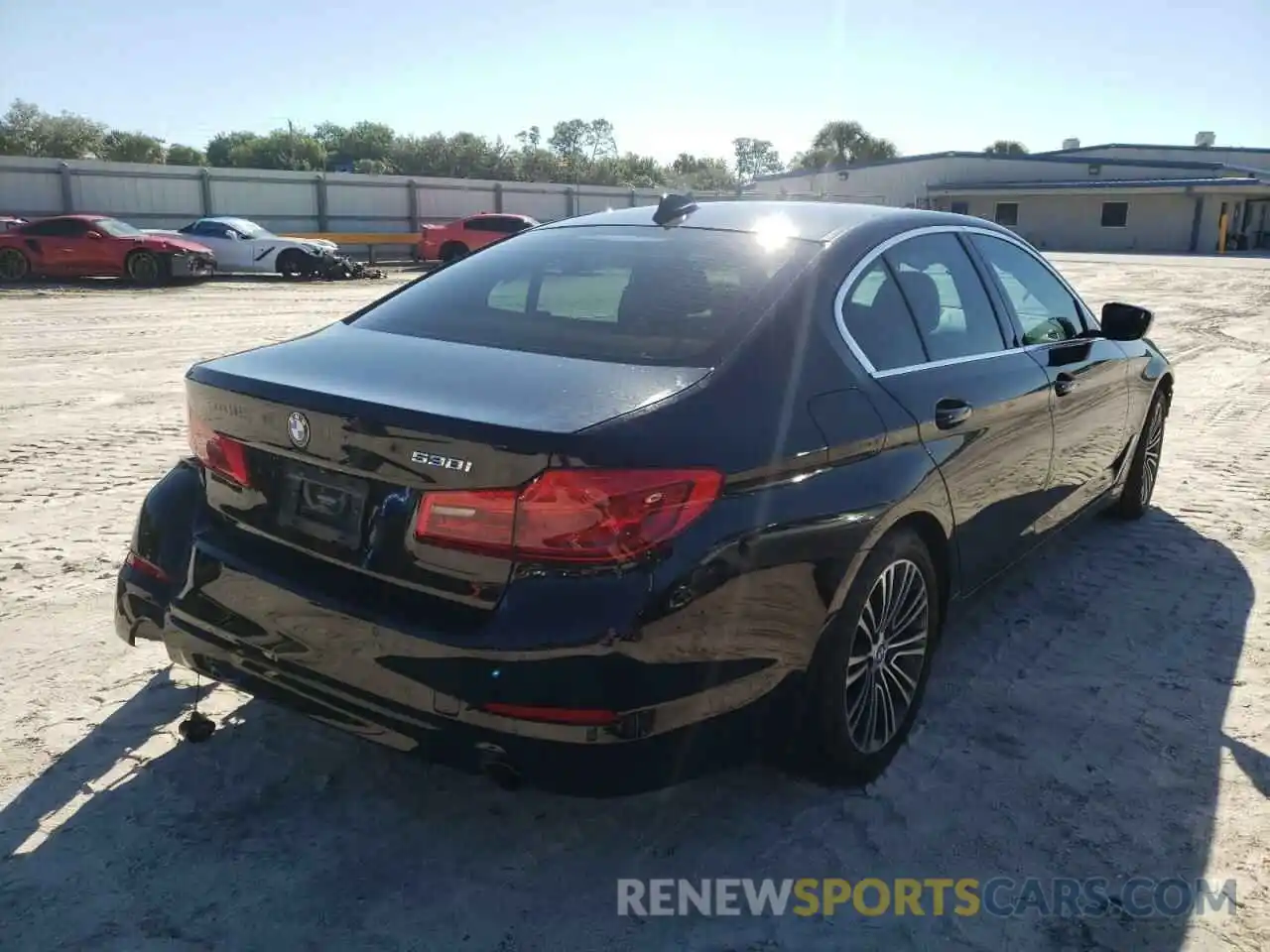 4 Photograph of a damaged car WBAJR3C03LWW83186 BMW 5 SERIES 2020