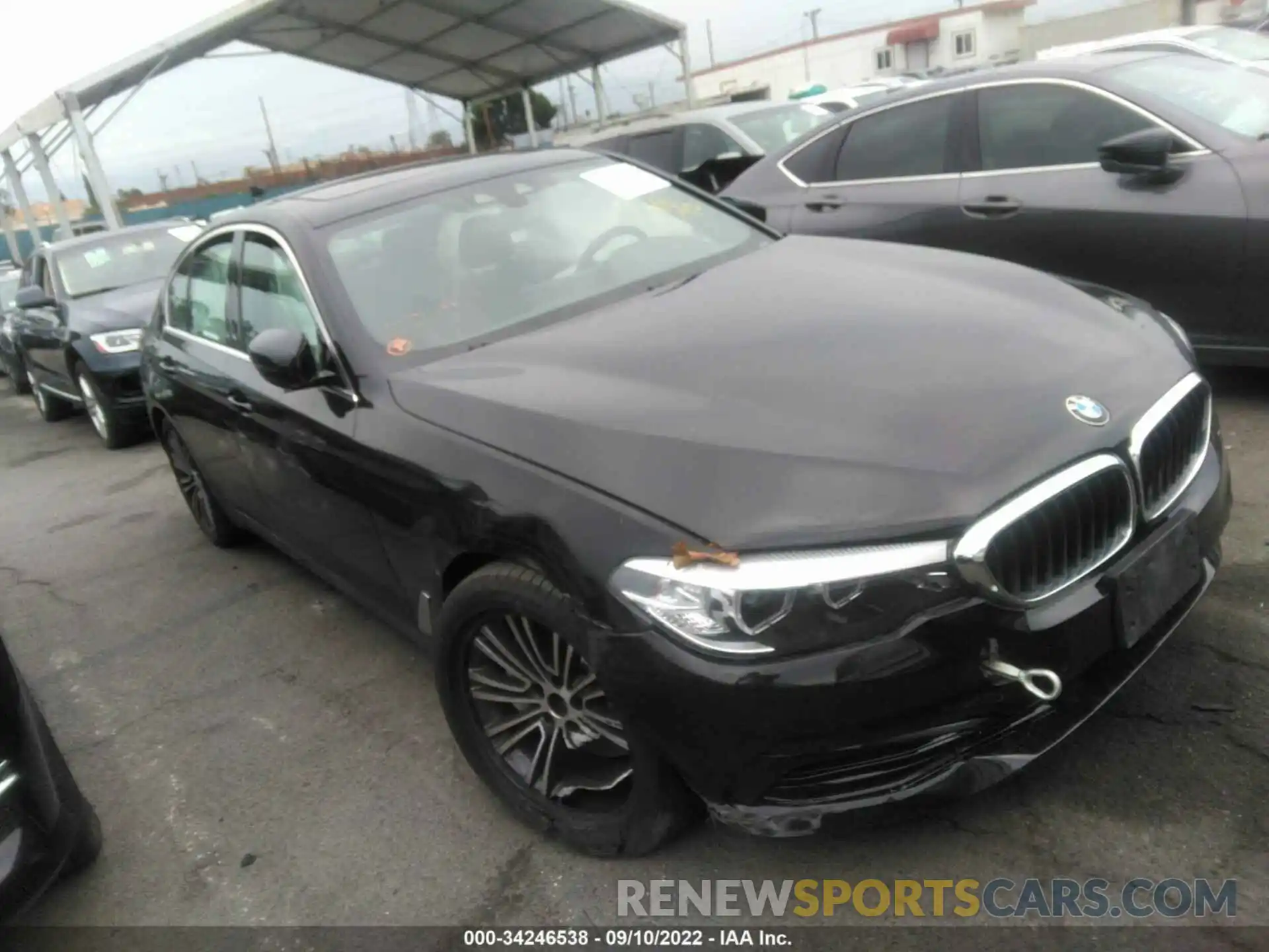 1 Photograph of a damaged car WBAJR3C04LCE09189 BMW 5 SERIES 2020