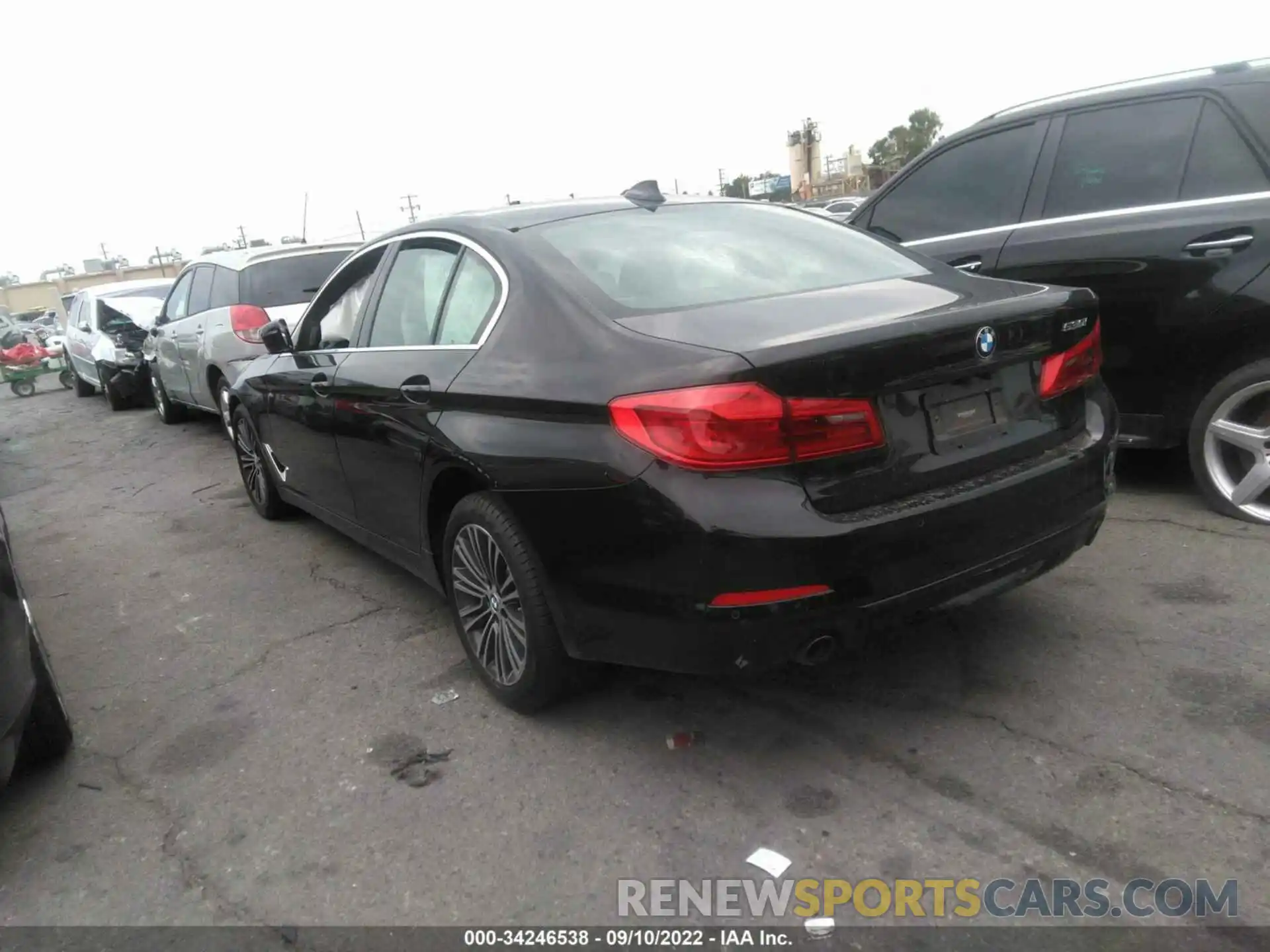 3 Photograph of a damaged car WBAJR3C04LCE09189 BMW 5 SERIES 2020