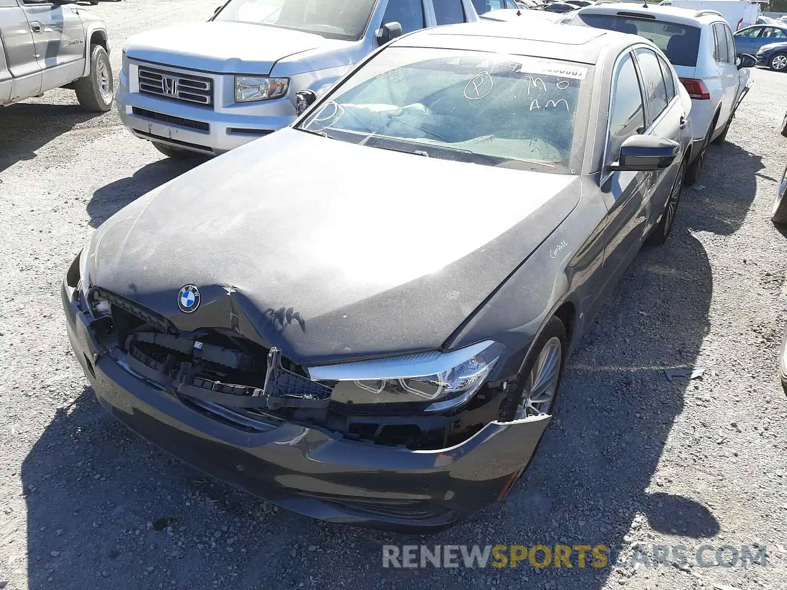 2 Photograph of a damaged car WBAJR3C04LWW68230 BMW 5 SERIES 2020