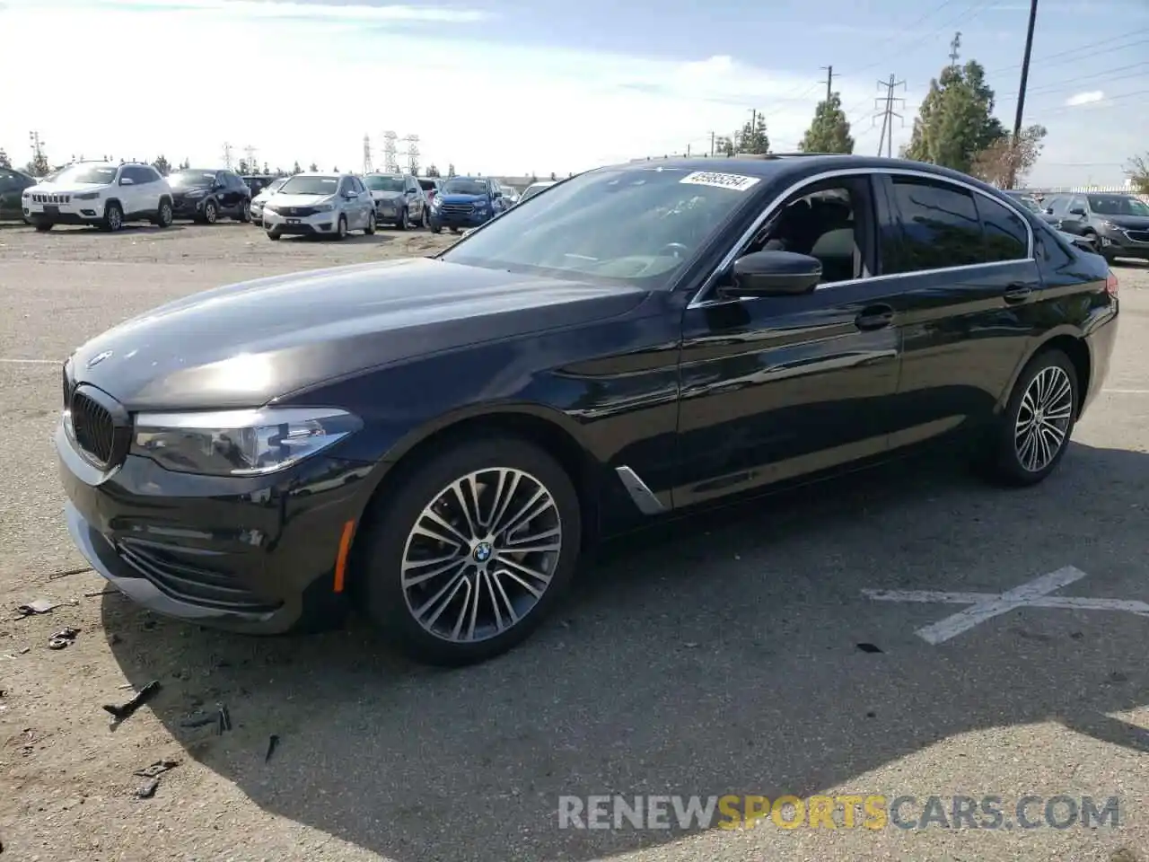 1 Photograph of a damaged car WBAJR3C05LCD71200 BMW 5 SERIES 2020