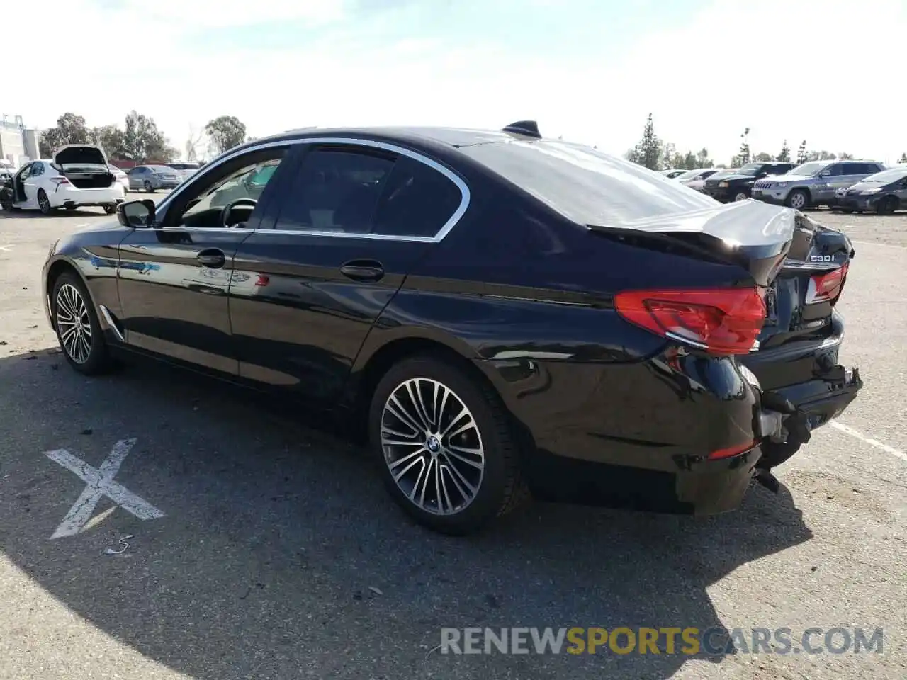 2 Photograph of a damaged car WBAJR3C05LCD71200 BMW 5 SERIES 2020